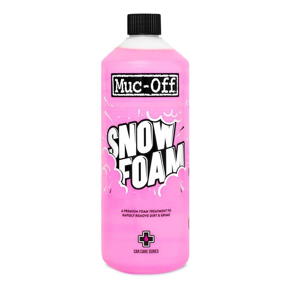Muc Off Snow Foam Fahrradreiniger Auto Reiniger Motorrad Reiniger, 1 l - Premium, Biologisch Abbaubares Vorbehandlungs Reinigungsmittel Für Autos, Motorrädern und Fahrräder - Duft: Cranberry Crush 1 l (1er Pack) Angebot bei HelloDeals