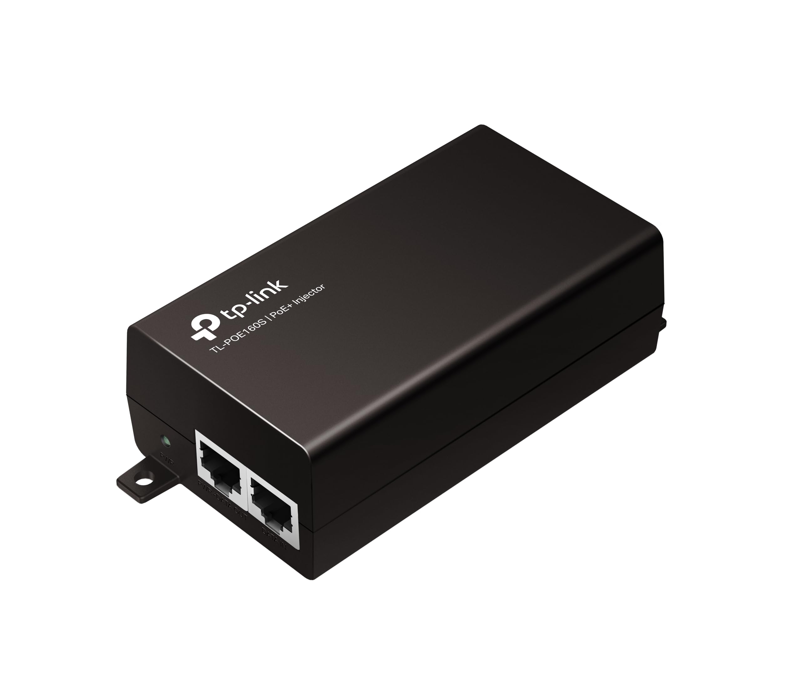 TP-Link TL-POE160S PoE+ Injektor (2 Gigabit-Ports, kompatibel mit 802.3af /at, Gesamtleistung mit bis zu 30W, Wandmontage und Desktop-Design, Plug and Play) Schwarz, único Schwarz único Angebot bei HelloDeals