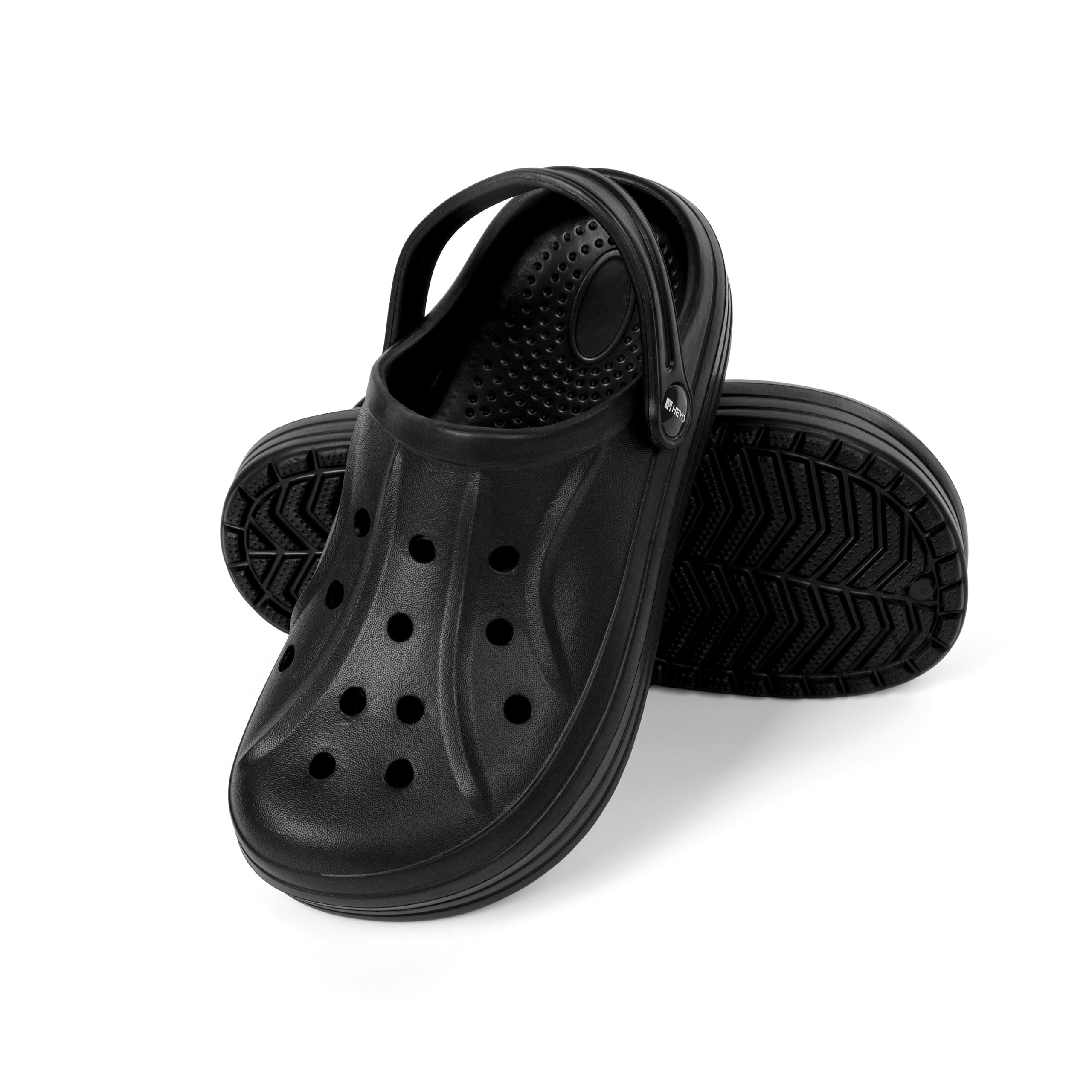 HEYO Clogs Herren Damen Leichte Gartenschuhe Pantoletten Unisex Gartenclogs Sandalen Angebot bei HelloDeals