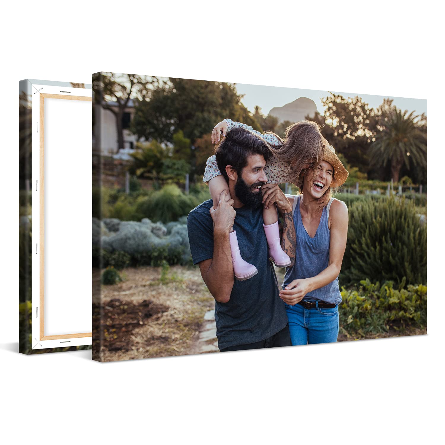 PICANOVA – Leinwandbild – Foto auf Leinwand 90x60 cm – Premium Fotoleinwand – Ihr Eigenes Bild auf Leinwand als Personalisierte Wanddeko – Wandbild mit Wunschmotiv – Fotogeschenk Leinwand 90L x 60B cm Angebot bei HelloDeals