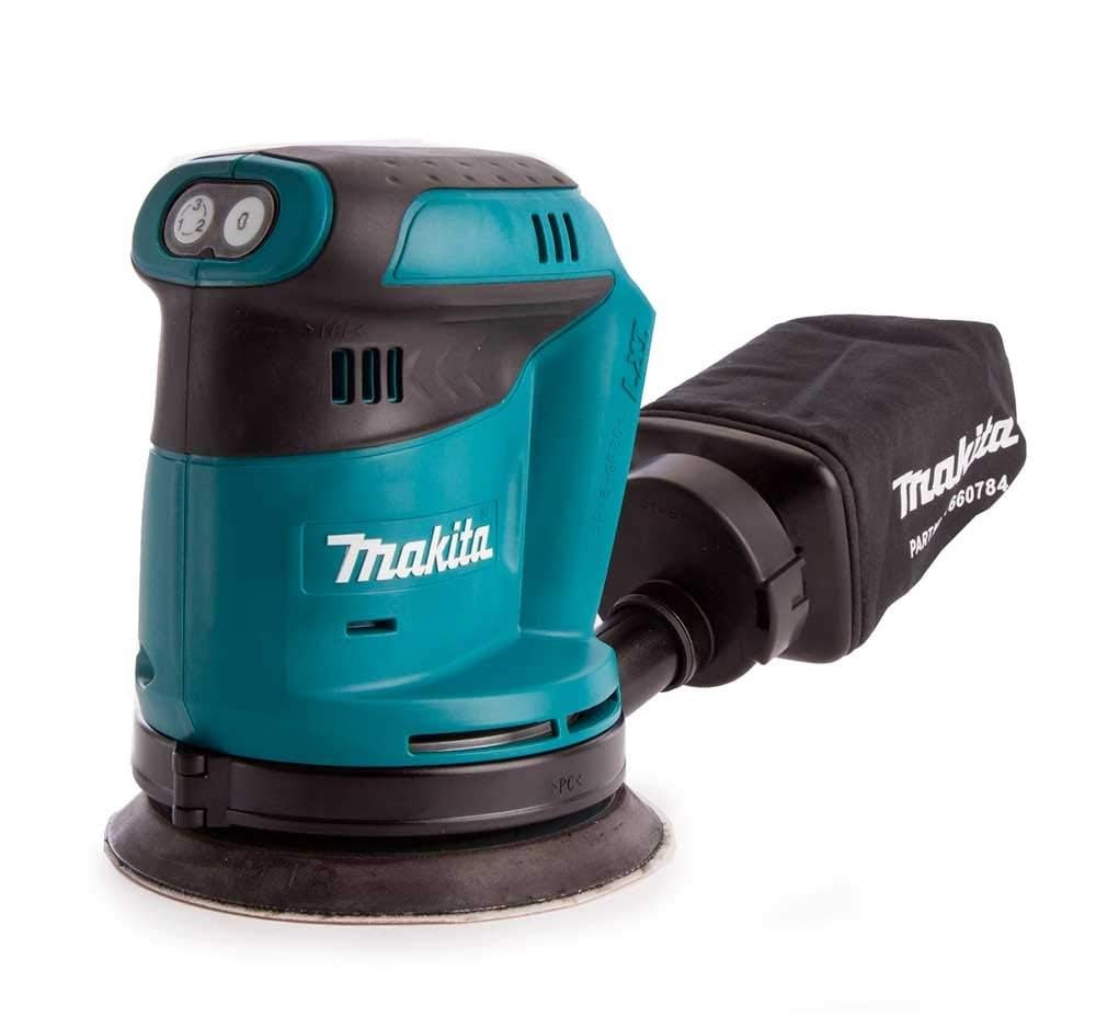 Makita DBO180Z Akku-Exzenterschleifer 18V, 125mm(ohne Akku, ohne Ladegerät) 125 mm BASIC Angebot bei HelloDeals