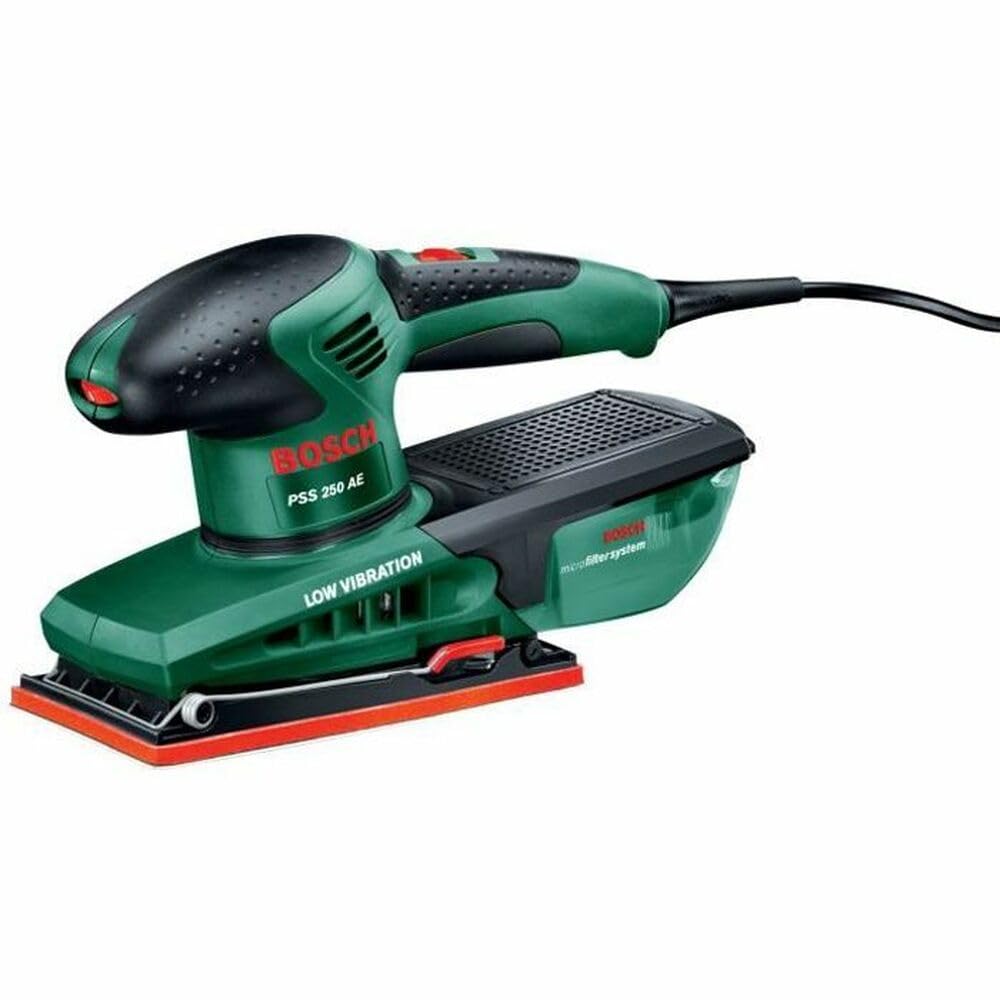 Bosch Schleifmaschine PSS 250 AE (250 Watt, Schwingkreis 2 mm, Schleiffläche 167 cm2, im Koffer) PSS 250 AE ohne Zubehör Angebot bei HelloDeals