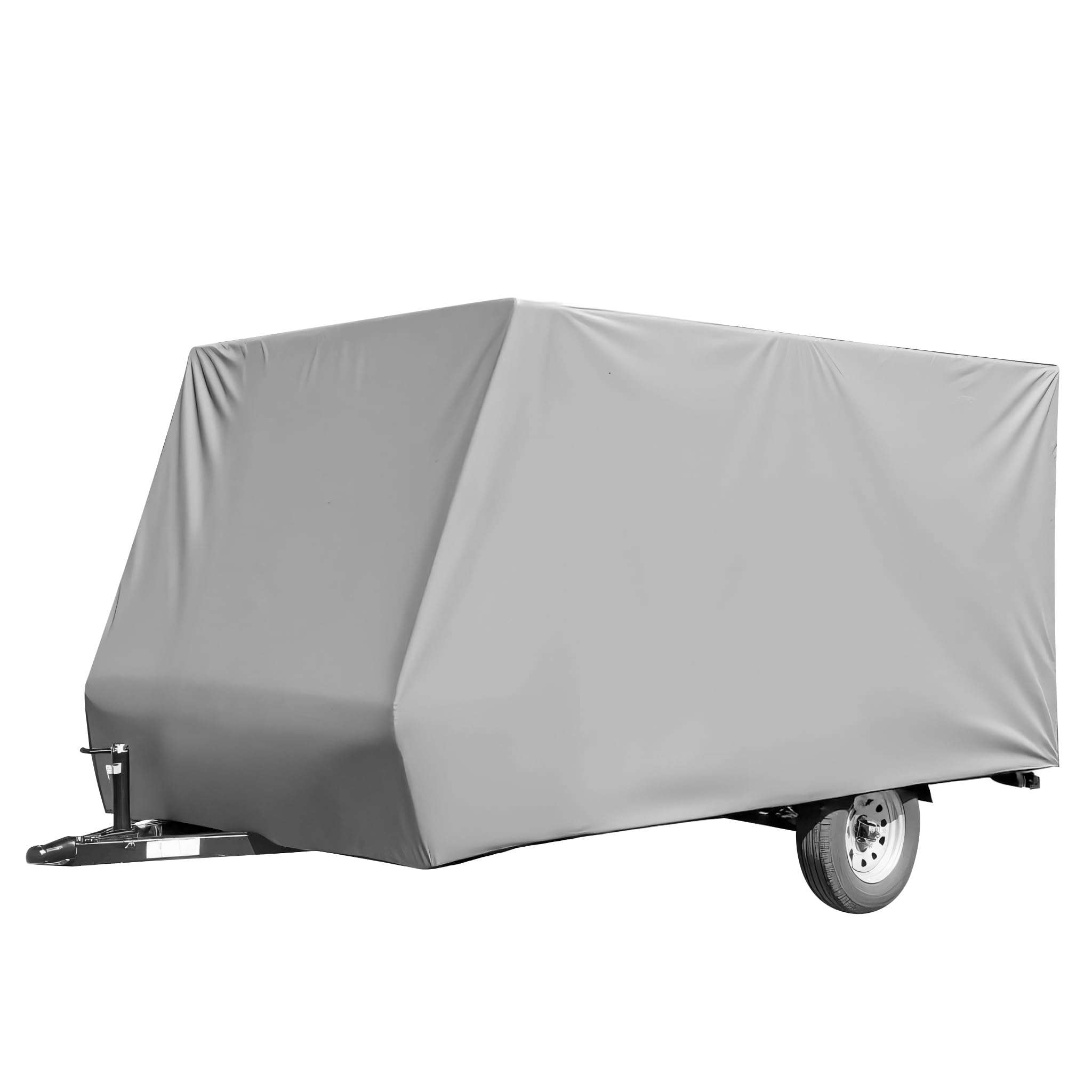 Wiltec Wohnwagen Schutzhülle Größe S 426x225x220 cm Plane Abdeckplane Caravan Wohnmobil Schutzplane Schutzhaube Abdeckung 426 x 225 x 220 cm Angebot bei HelloDeals
