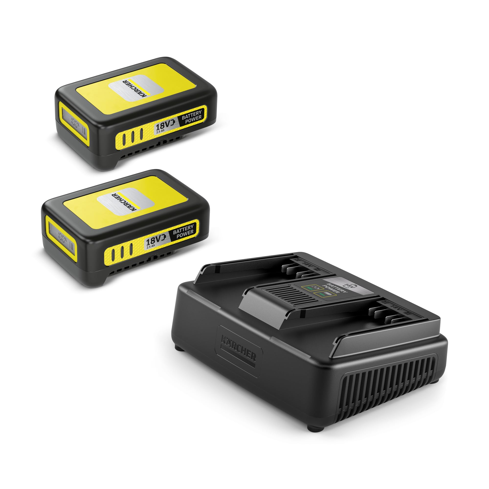 Kärcher Schnellladegerät Battery Power 18 - Schnellladegerät für 2 Akkus 18V Kärcher Angebot bei HelloDeals
