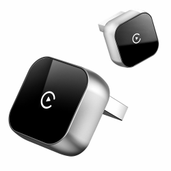 Wireless CarPlay Adapter,2 In 1 Wireless CarPlay & Android Auto Adapter,2025 Verbessertes drahtloses Carplay Adapter,Der Mühelos mit Dem Drahtlosen CarPlay für Autos von 2016+ für iOS 10+/Android 11 2 In 1 Wireless Upgraded CarPlay Angebot bei HelloDeals