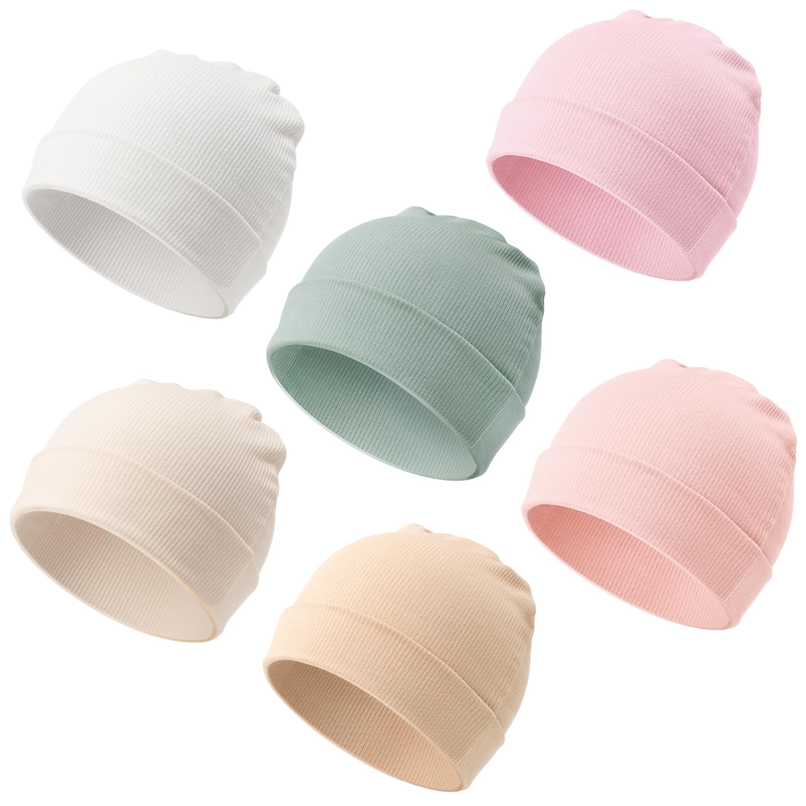DRESHOW Neugeborenes Baby Mütze Hut Beanie Bekleidung Unisex Infant Hut Kindergarten Mütze Baby Jungen Mädchen 0-24 Monate Angebot bei HelloDeals