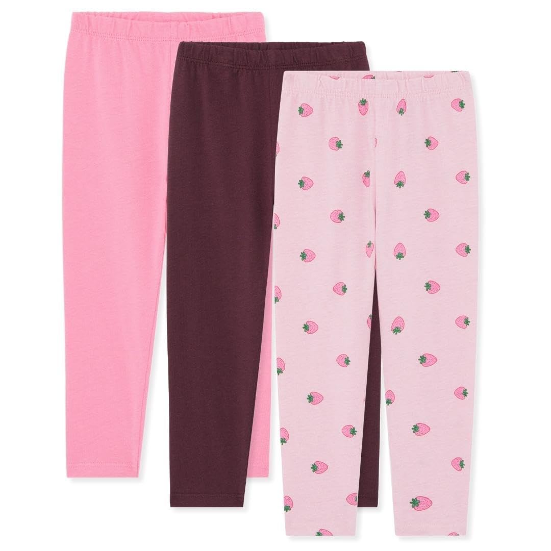 Bramble & Bear (3er-Pack) weiche Leggings für Babys und Kleinkinder – sanfte Unisex Leggings für 0-3 Jahre Angebot bei HelloDeals