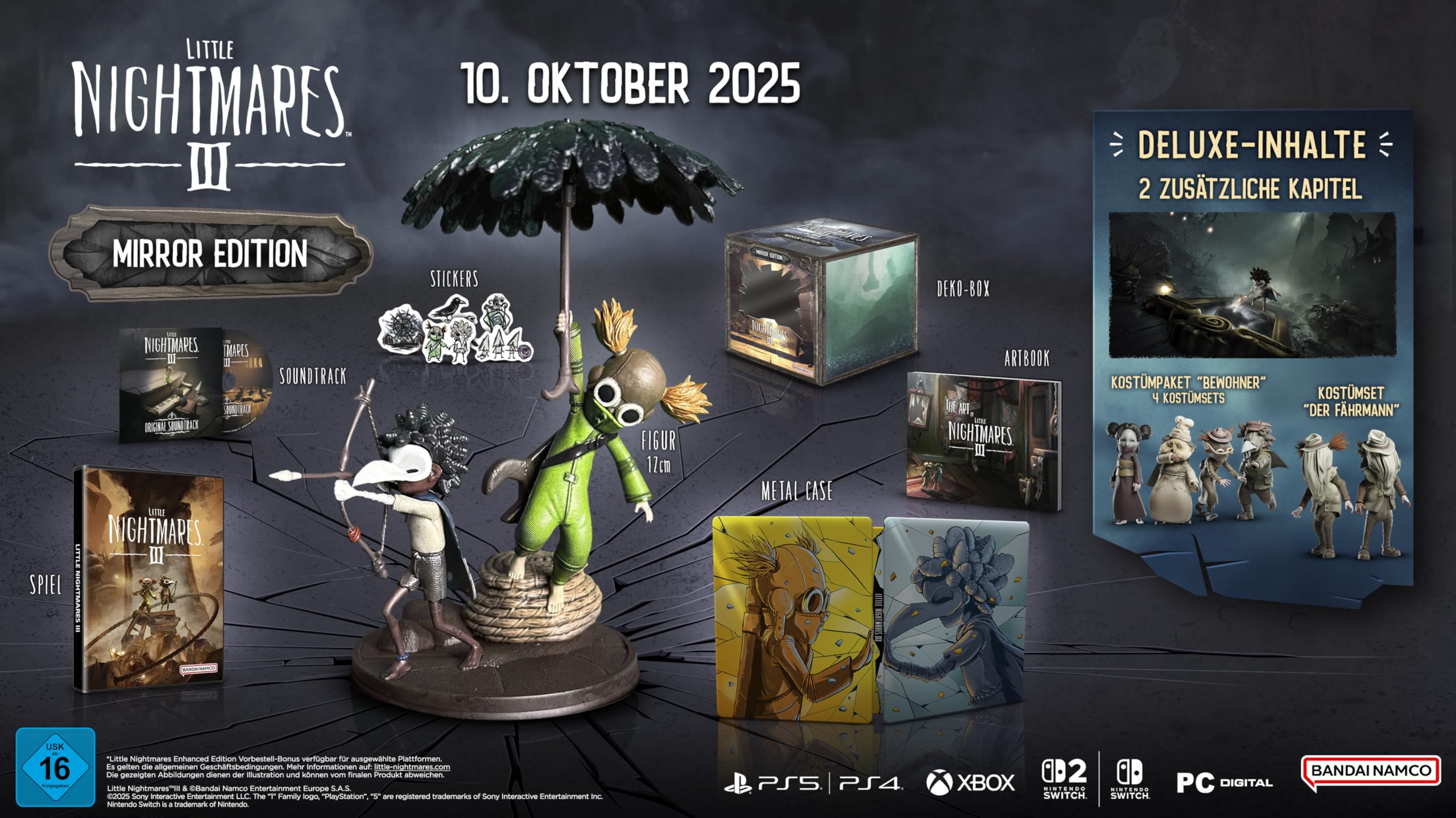 Little Nightmares III Mirror Edition [PC] PC Mirror Edition Angebot bei HelloDeals