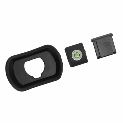 3 teiliges Set Kamera Sucher Augenmuschel, Blitzschuh Abdeckung und Wasserwaage, Sucher Augenmuschel Okular für GFX100II 100 XH1 XH2S GFX50S X T5 T4 T2 T Angebot bei HelloDeals
