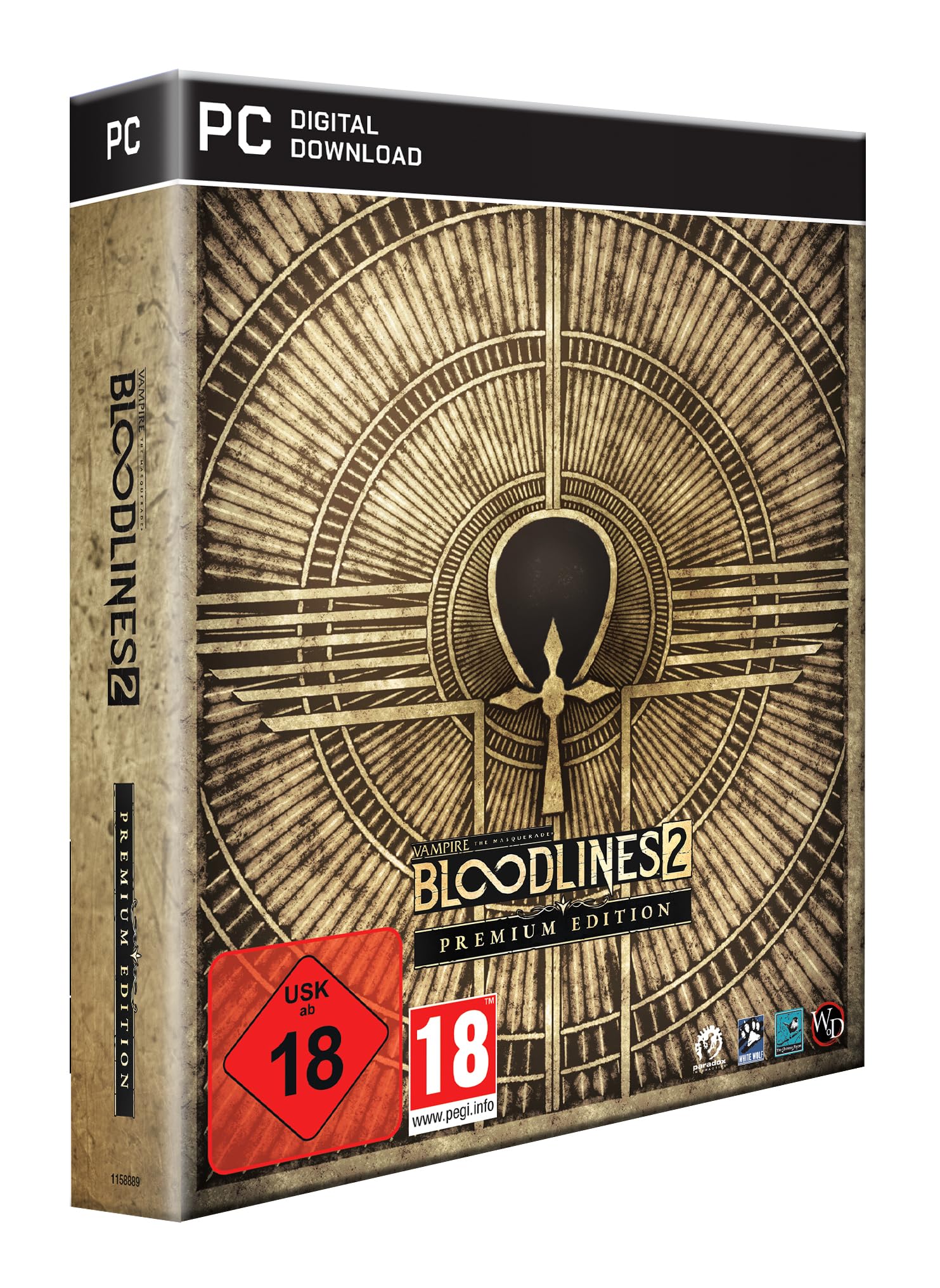 Vampire: The Masquerade Bloodlines 2 Premium Edition (Code in a Box) (PC) (64-Bit) PC Premium Edition Angebot bei HelloDeals