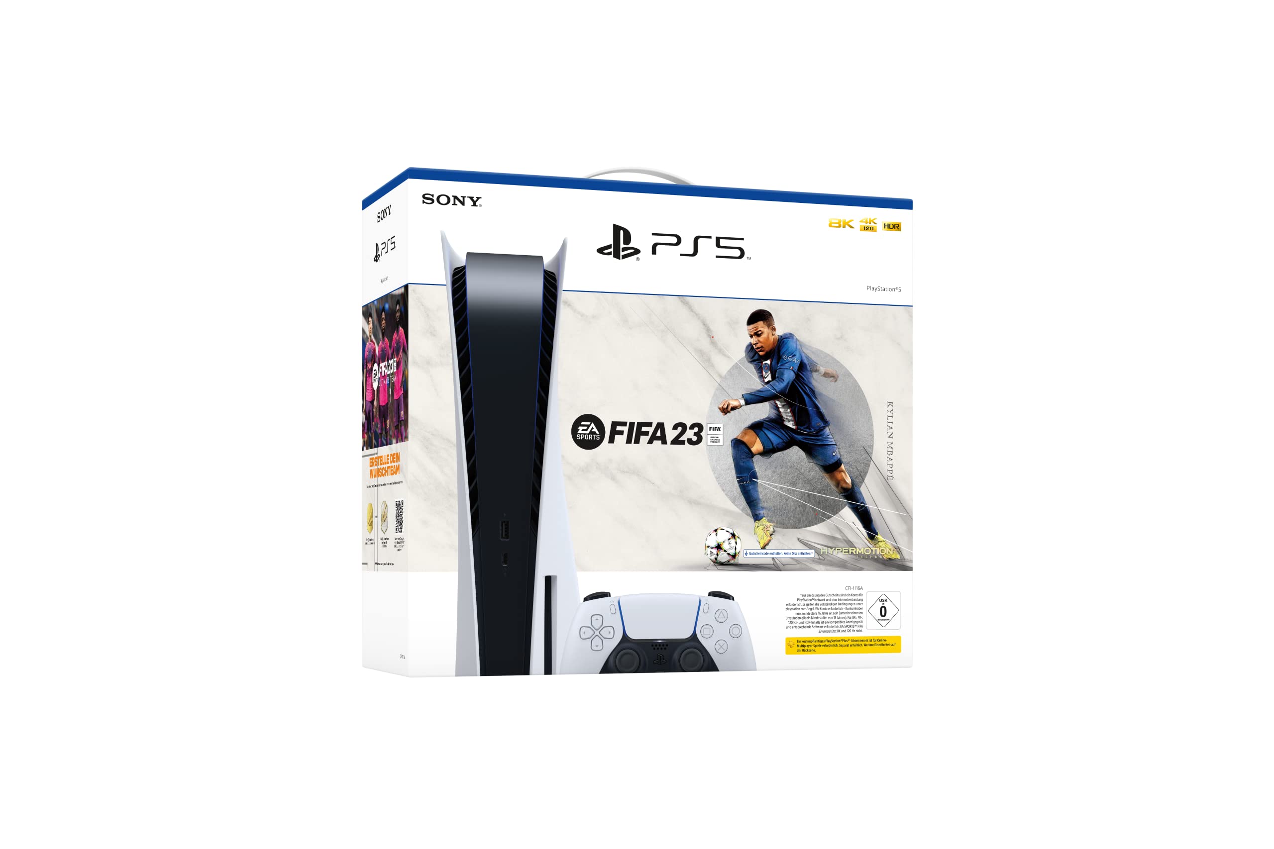 Playstation 5 Standard Konsole + FIFA 23 Angebot bei HelloDeals