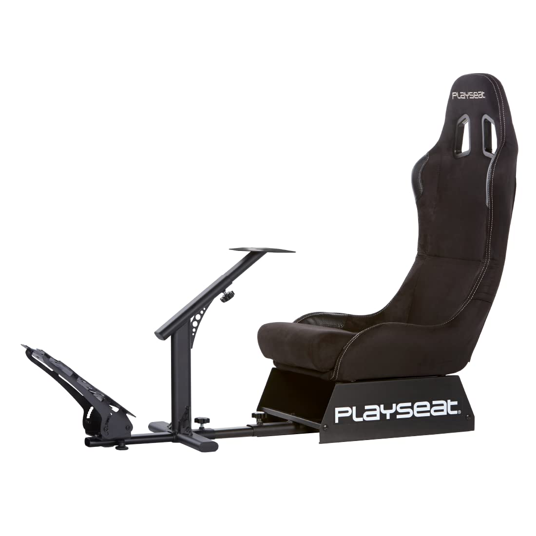 PLAYSEAT Evolution SIM Racing Cockpit | Komfortabler Gaming Rennsitz für PC & Konsole | Unterstützt Direct Drive | Mit Allen gängigen Lenkrädern und Pedalen kompatibel | Alcantara Edition Angebot bei HelloDeals
