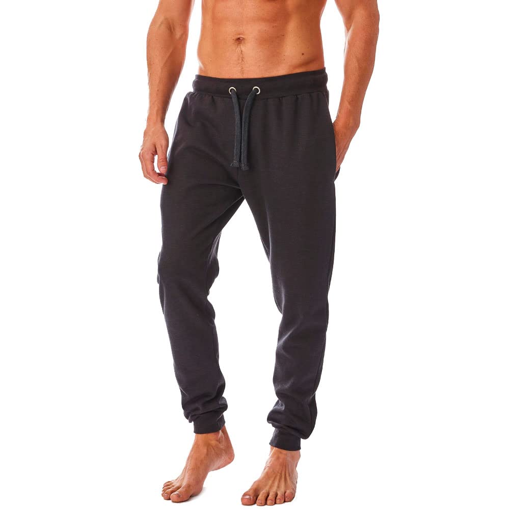 Iron Mountain Herren Jogginghose Umweltfreundliche Jogginghose aus recyceltem Garn, Jogger, Trainingshose mit Bündchen Holzkohle Mergel L Angebot bei HelloDeals