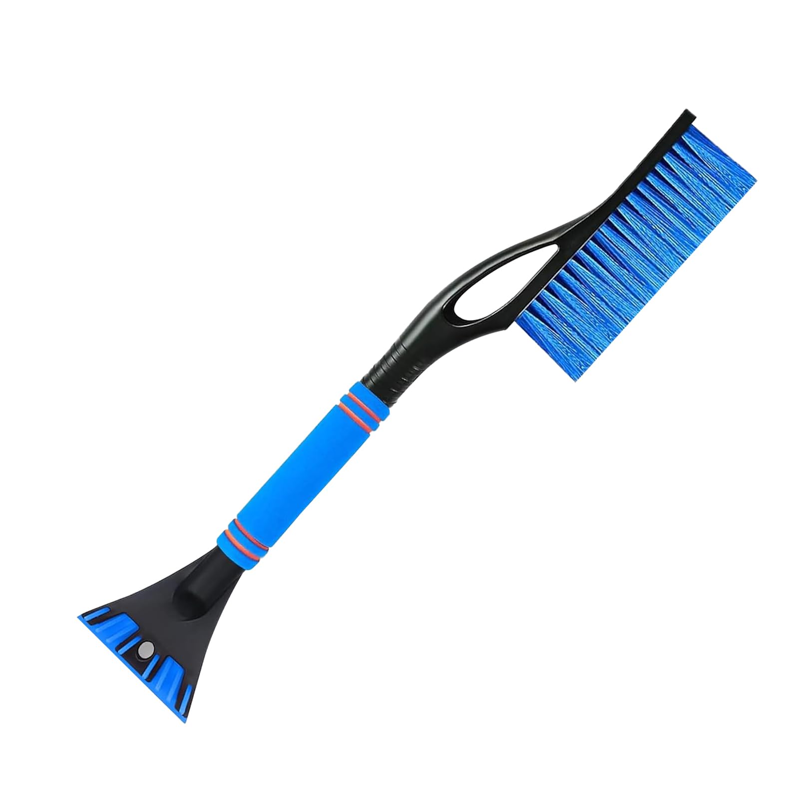 eiskratzer,eiskratzer auto mit besen,2 in 1 Auto Reinigungsbürste,eiskratzer auto,schneebesen auto,kratzer entferner auto,mit rutschfestem Schaumstoffgriff,für Autowindschutzscheibe und Fenster Angebot bei HelloDeals