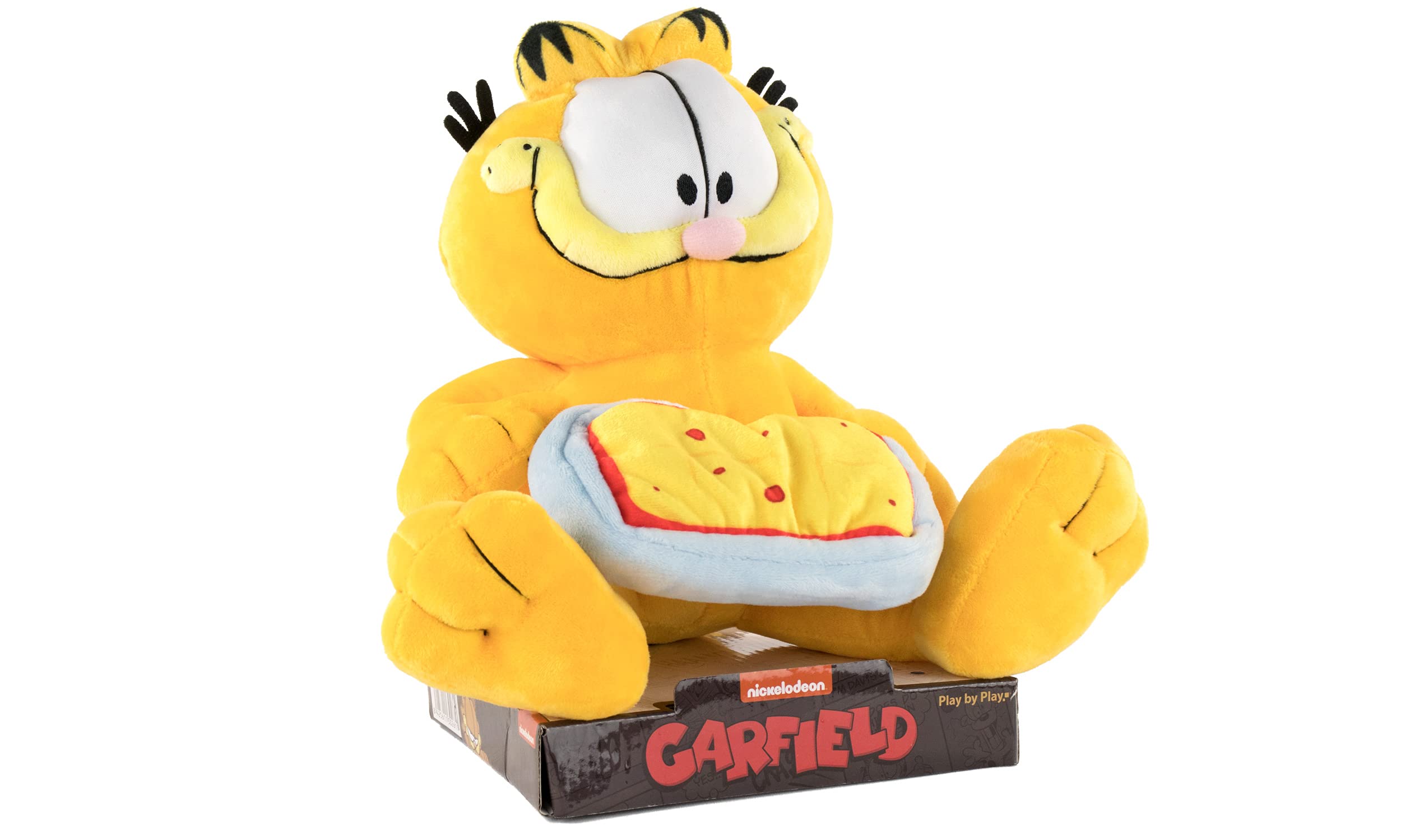 Garfield Lasagne Plüsch 23cm mit Ständer - superweiche Qualität Angebot bei HelloDeals