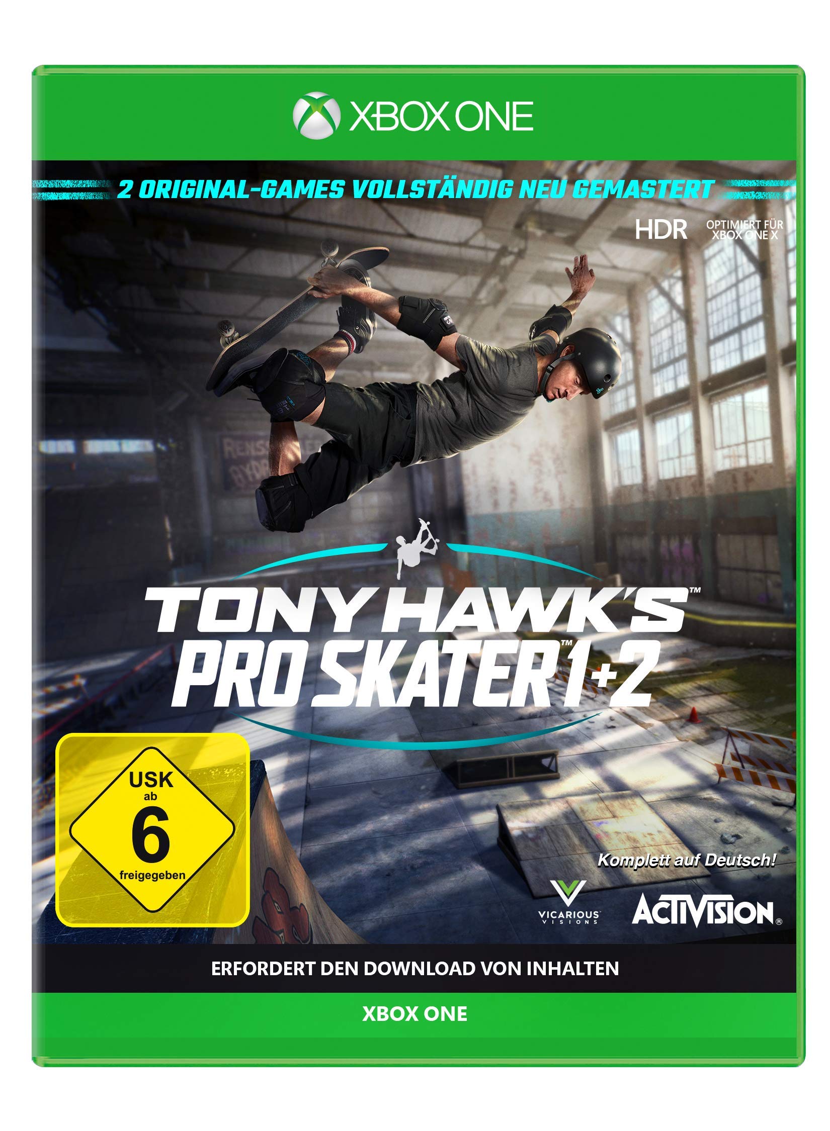 TONY HAWK´S Pro Skater 1+2 - [Xbox One] (Exklusiv bei Amazon) Xbox One Exklusiv Angebot bei HelloDeals