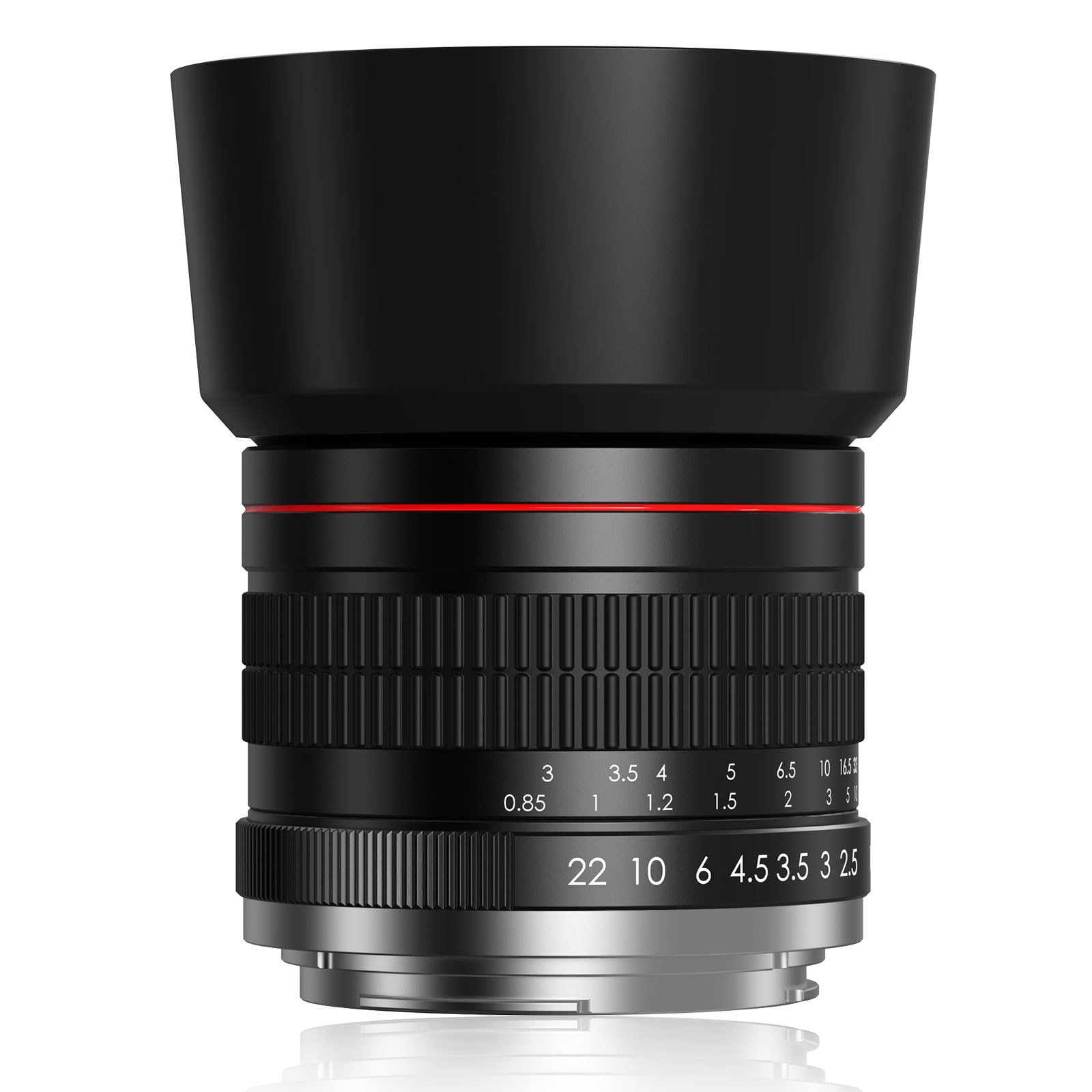 Kamera-EF-Objektiv für Canon – 85mm f1.8 Medium Teleobjektive Manuelles Porträtobjektiv für Canon EOS Rebel T8i T7i T7 T6 T6s T6i T3i T2i SL3 SL2 90D 80D 77D 4000D,1DX 5D 6D Mark II/III/IV etc Für Canon EF/EF-S Angebot bei HelloDeals