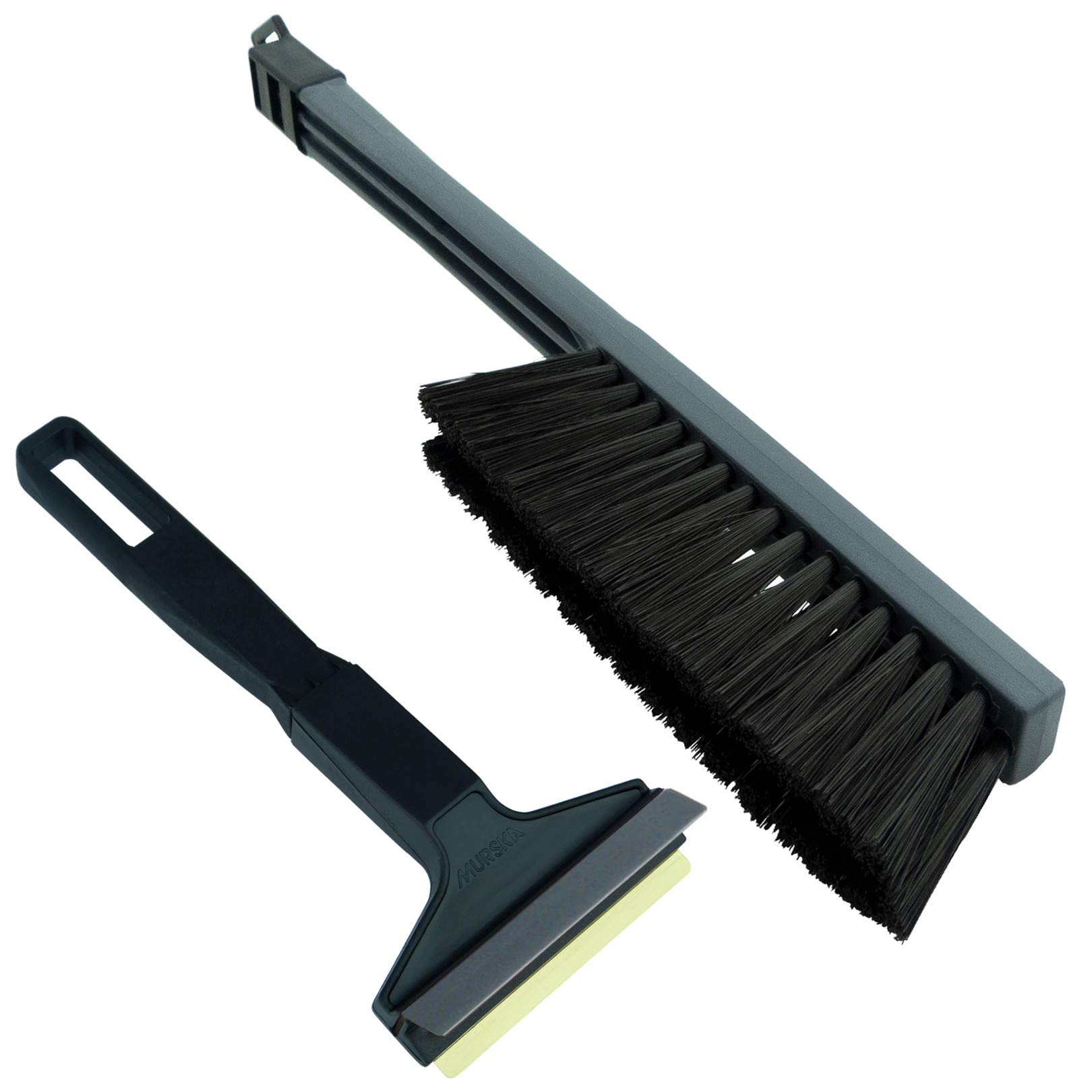 L&P Set A053 Eiskratzer Auto Murska Eisschaber + L&P A059 Schneebesen Murska Besen Auto Schneebürste Winter Schneefeger Schnee Bürste Feger Auto Original Finnland TOP Qualität (Set in Schwarz Grau) Set in Schwarz-Grau Angebot bei HelloDeals