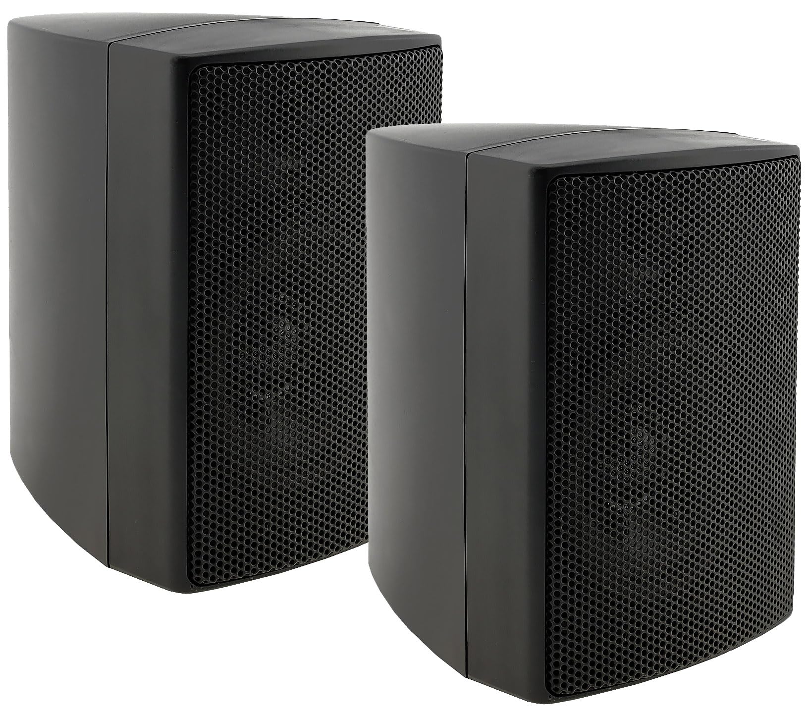 ChiliTec 2-Wege Lautsprecher Schwarz, Paar, Wand-Lautsprecher für HiFi Stereoanlage Heimkino, 60Watt 8Ohm Angebot bei HelloDeals