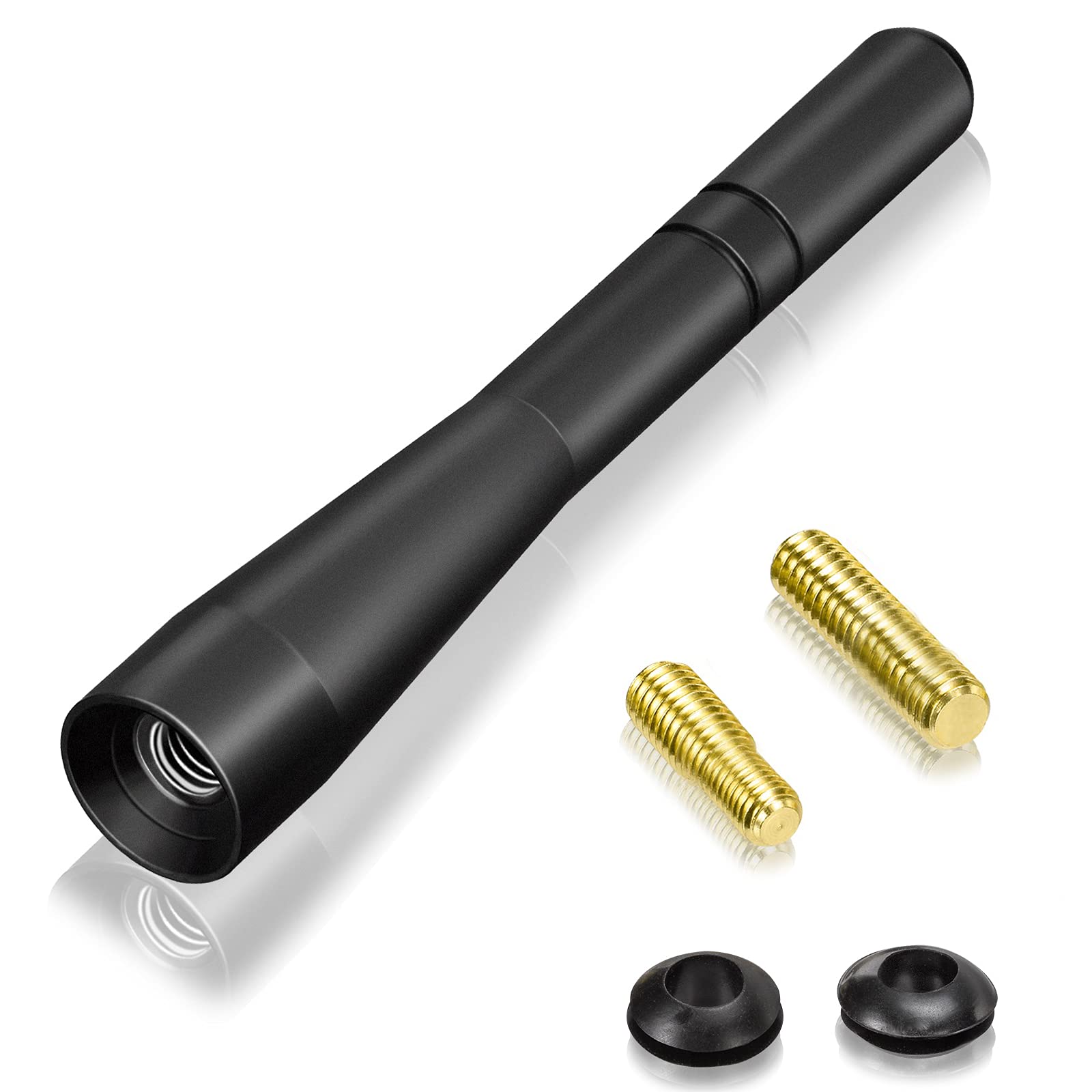 Bingfu Autoantenne Kurz Universal Auto Antenne 10cm Autoradio Dachantenne Ersatz für Optimalen AM/FM-Empfang Angebot bei HelloDeals