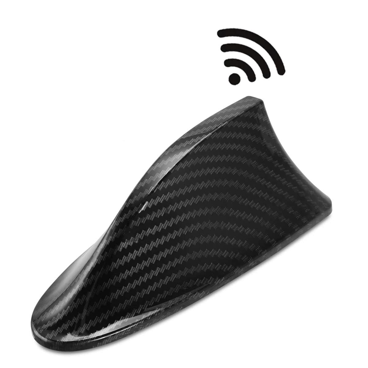 Heart Horse Universal-Carbonfaser-Autodach-Haifischflossenantenne, FM/AM-Radio-Dekor-Signalantenne, perfektes Ersatzteil für Auto, SUV, LKW, Van Carbon-Muster Angebot bei HelloDeals