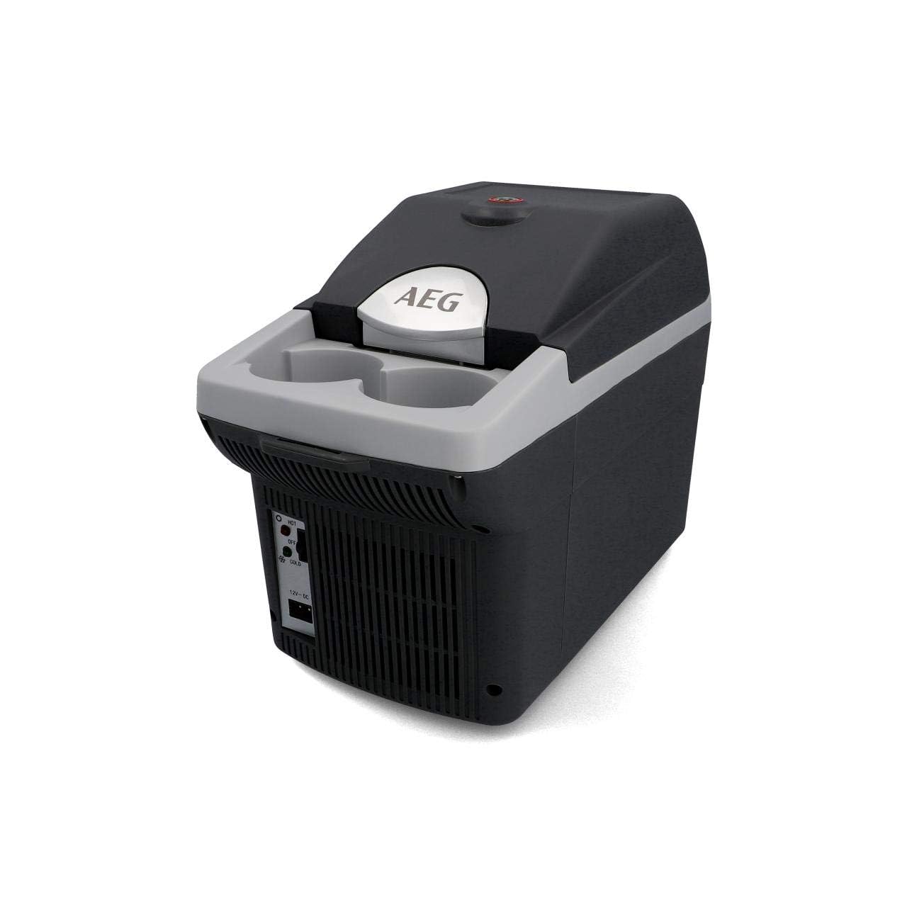 AEG Automotive Board-Bar BK 6 Thermoelektrische Kühl- und Warmhaltebox 6 Liter, 12 Volt für Auto und Steckdose, anschnallbar im PKW Angebot bei HelloDeals