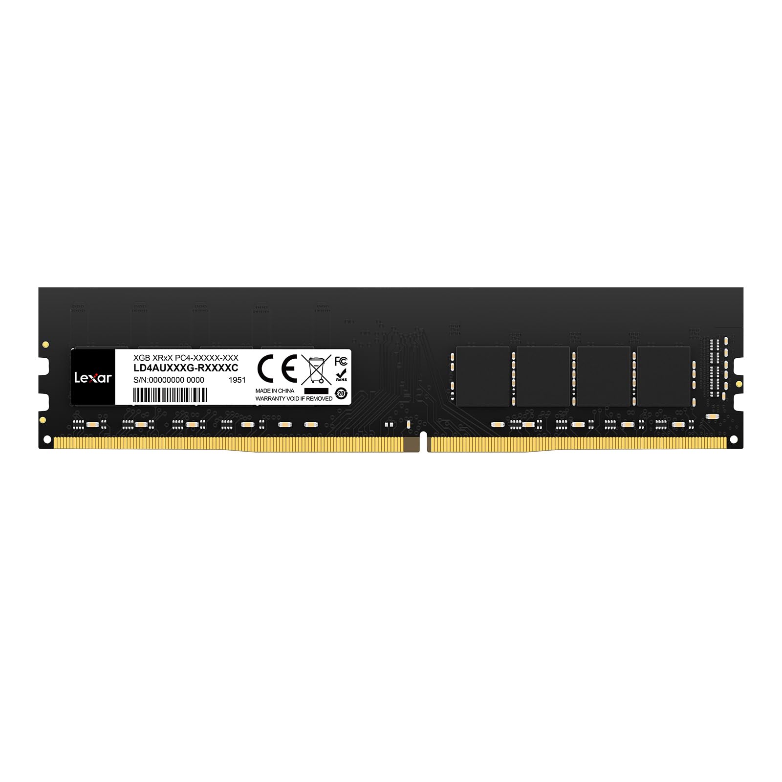 Lexar UDIMM DDR4 RAM 16GB, 3200 MHz RAM DDR4, 288-Pin U-DIMM Desktop Arbeitsspeicher, Hochleistungs-Computerspeicher, PC-RAM-Modul-Upgrade, Hochleistungs Arbeitsspeicher (LD4AU016G-B3200ASST) DDR4 UDIMM 16GB Single Angebot bei HelloDeals