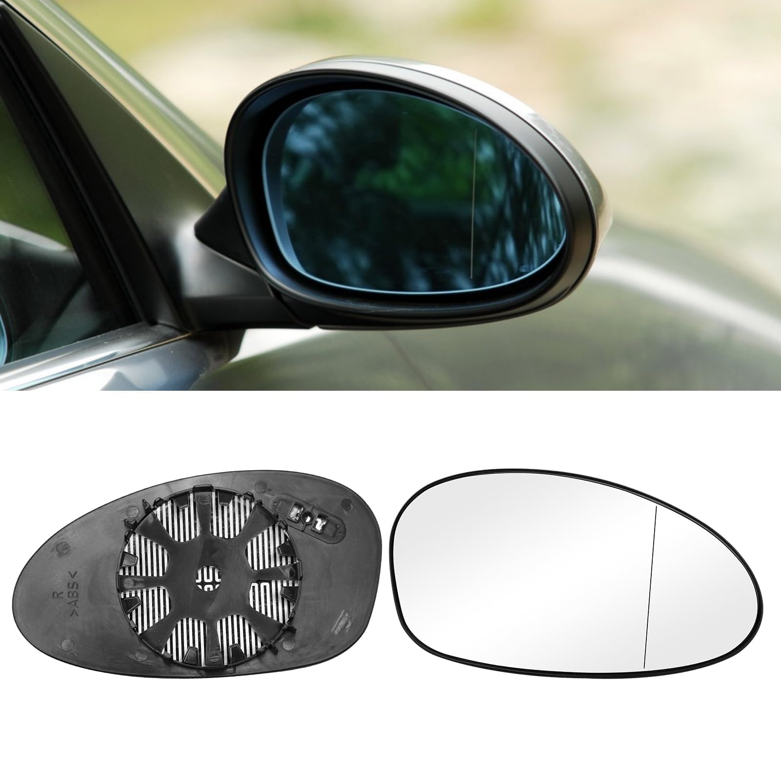 TTCR-II Ersatzspiegel Kompatibel mit BMW 3er E90 E91 E92 E93 Rückspiegel Spiegelglas (2005-2008) Ersatzspiegel Beheizbar Asphärisch 1er E81 E87（2005-2008）Spiegelglass Beheizt 3er E46 2000-2007(Rechts) Rechts (05-08) Angebot bei HelloDeals