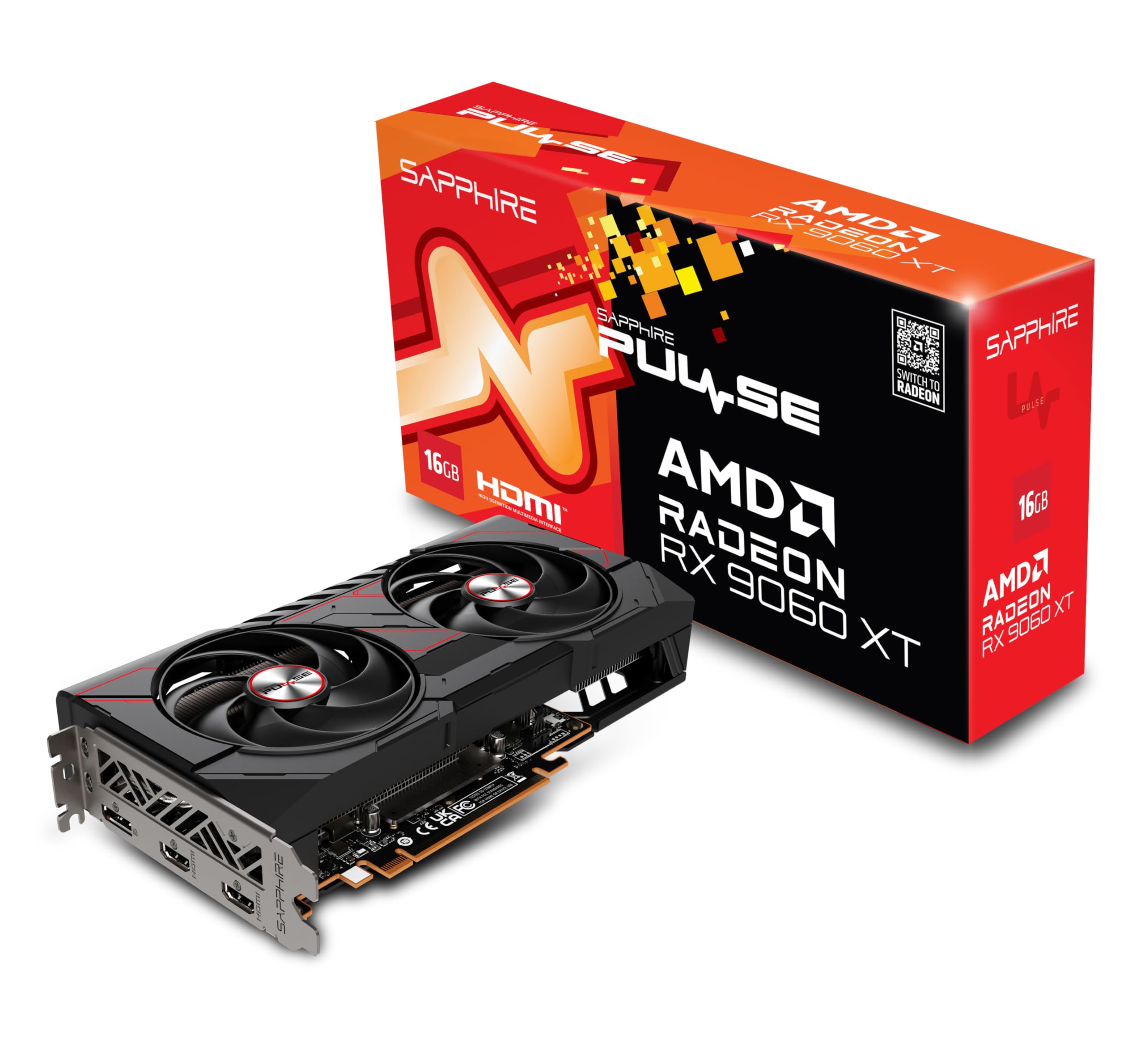 SAPPHIRE Radeon PULSE RX 9060 XT 16GB Angebot bei HelloDeals
