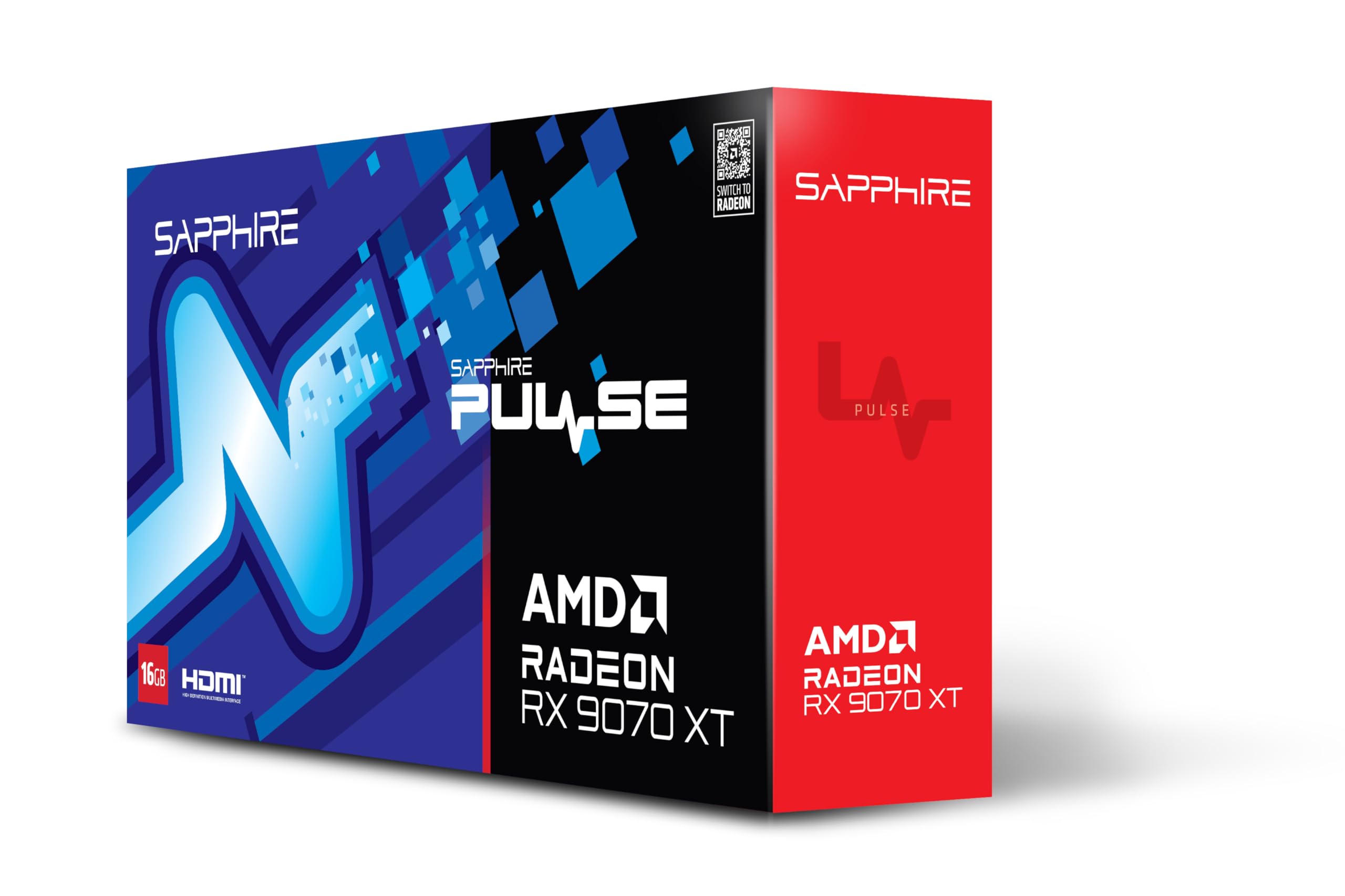 SAPPHIRE PULSE RX 9070 XT GAMING 16GB Angebot bei HelloDeals