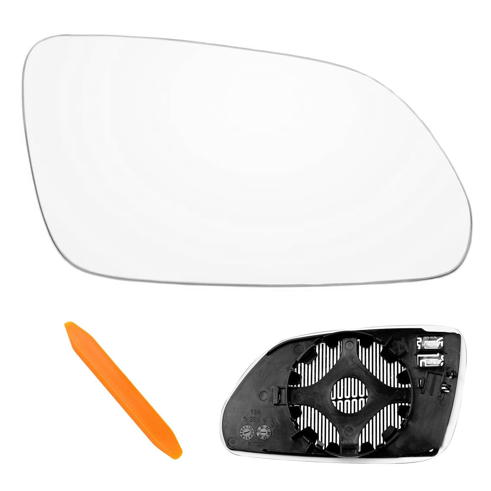 Laitejituan Spiegelglas Ersatz für VW Polo 9N 2005-2009, Ersatz für Skoda Oktavia (1Z3 / 1Z5) 2004-2008 Außenspiegel Glas Fahrerseite Beheizbar Ersatzspiegelglas Außenspiegel Asphärisch Auto (Rechts) Angebot bei HelloDeals