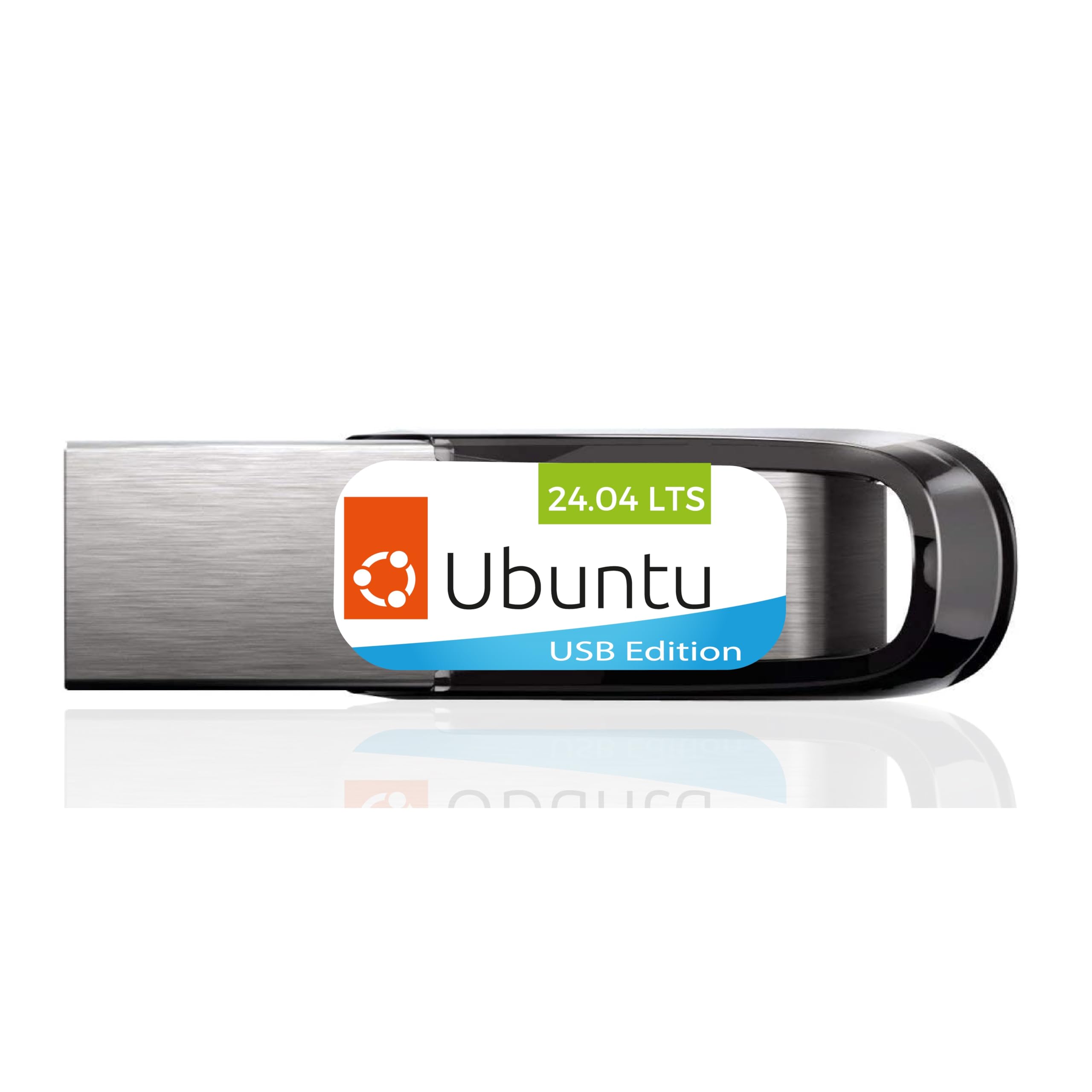 Ubuntu - 24.04 LTS - 64 Bit - USB Edition auf USB 3.0 Stick | Betriebssystem Angebot bei HelloDeals