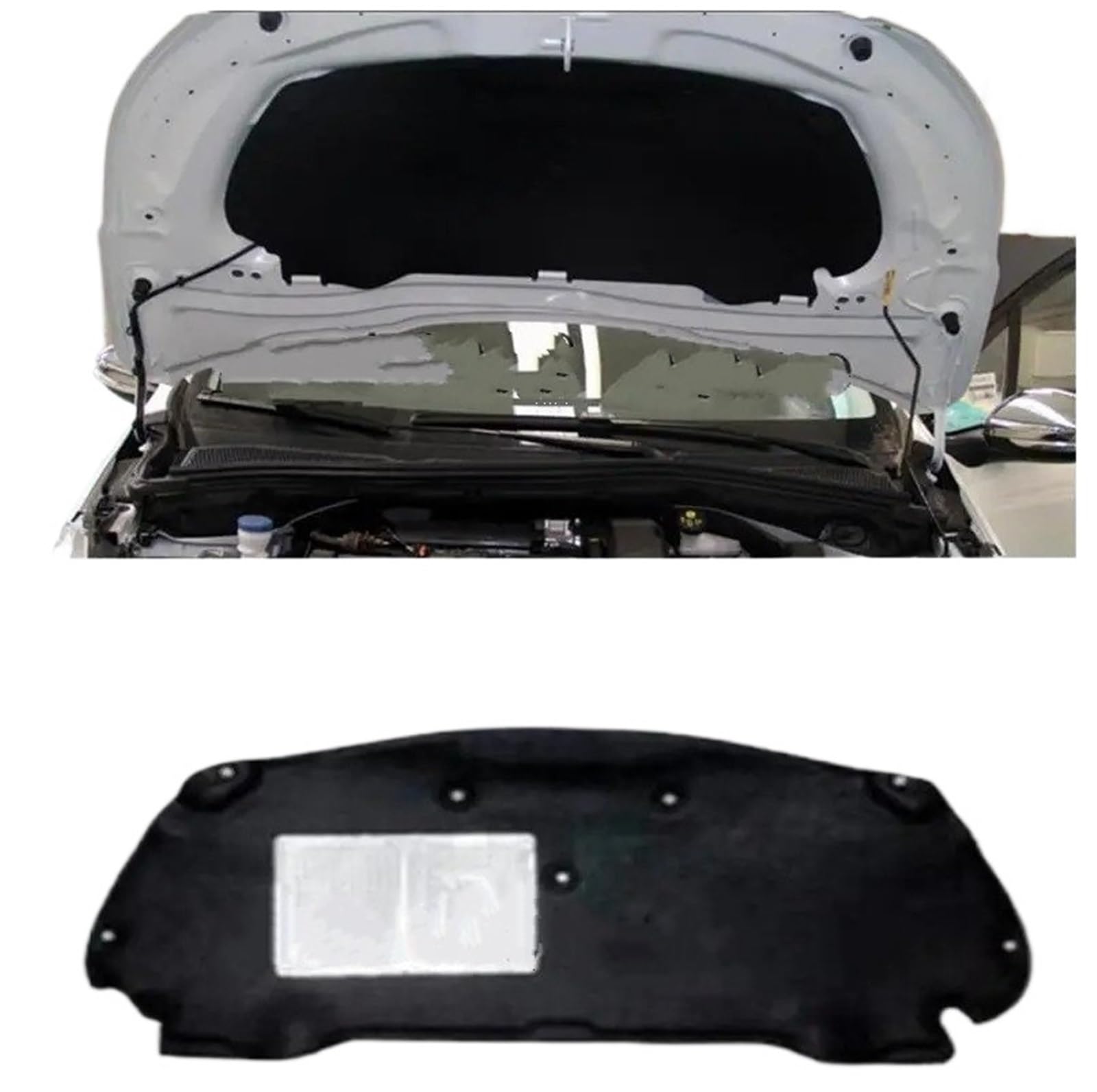 Dämmmatte Für Peugeot 2008 2008 2009 2010 2011 2012 2013 2014 2015 2016 2017 Wärmedämmung Baumwolle Schalldämmung Baumwolle Wärmedämmung Pad Isolierung Angebot bei HelloDeals