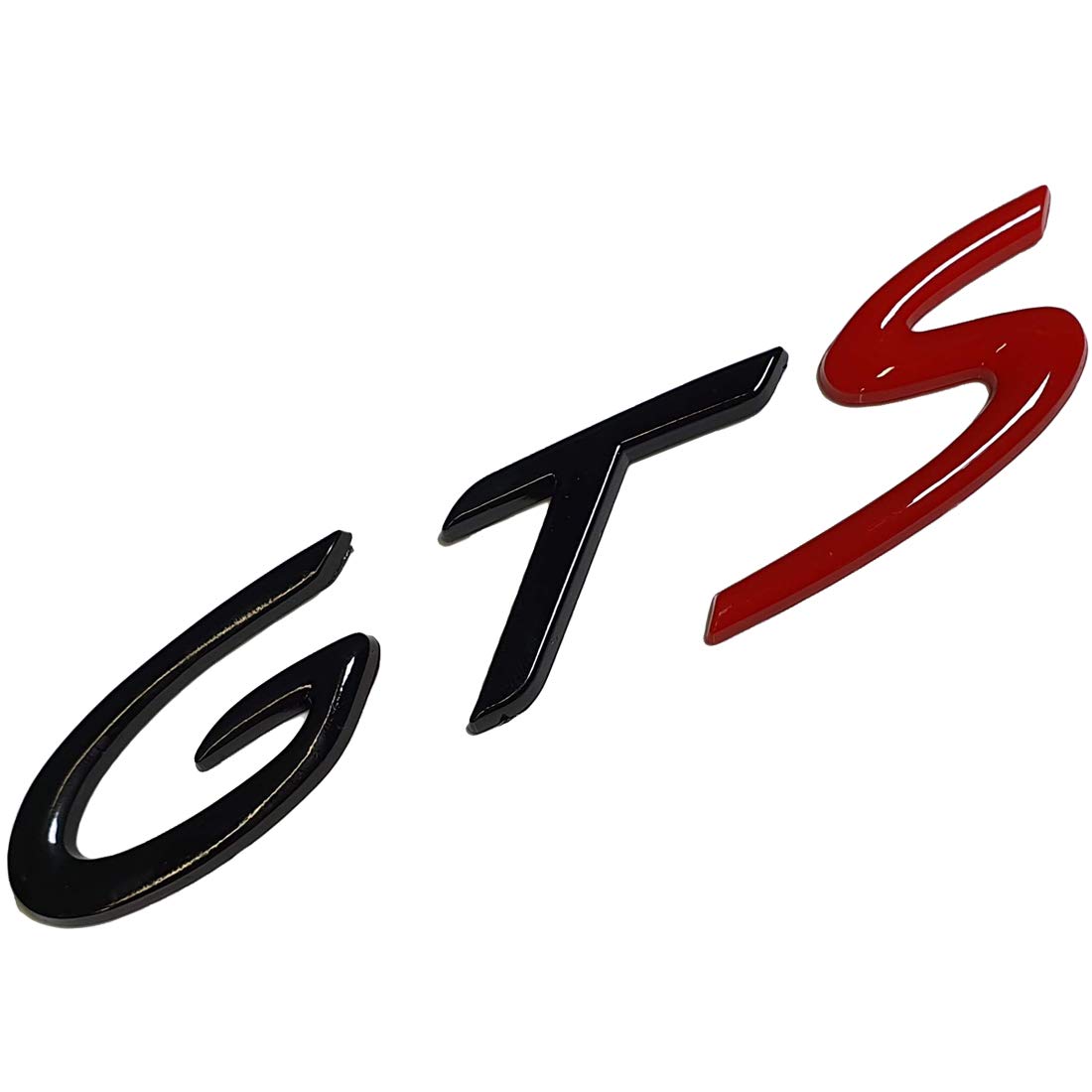 CTRONIC GTS Emblem für 911 Carrera Schwarz / Rot glänzend Angebot bei HelloDeals