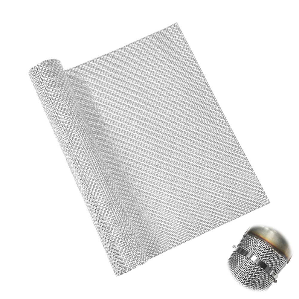 HIULLEN Hitzeschutzblech, 100x40cm Hitzeschutz Hitzeblech Geprägte, Hitzeschutzplatte Hitzeschutzblech Reparatursatz, Motor-Wärmedämmung, Hitzeschild Schutzplatten für Auto Motorsport Isolierung Angebot bei HelloDeals