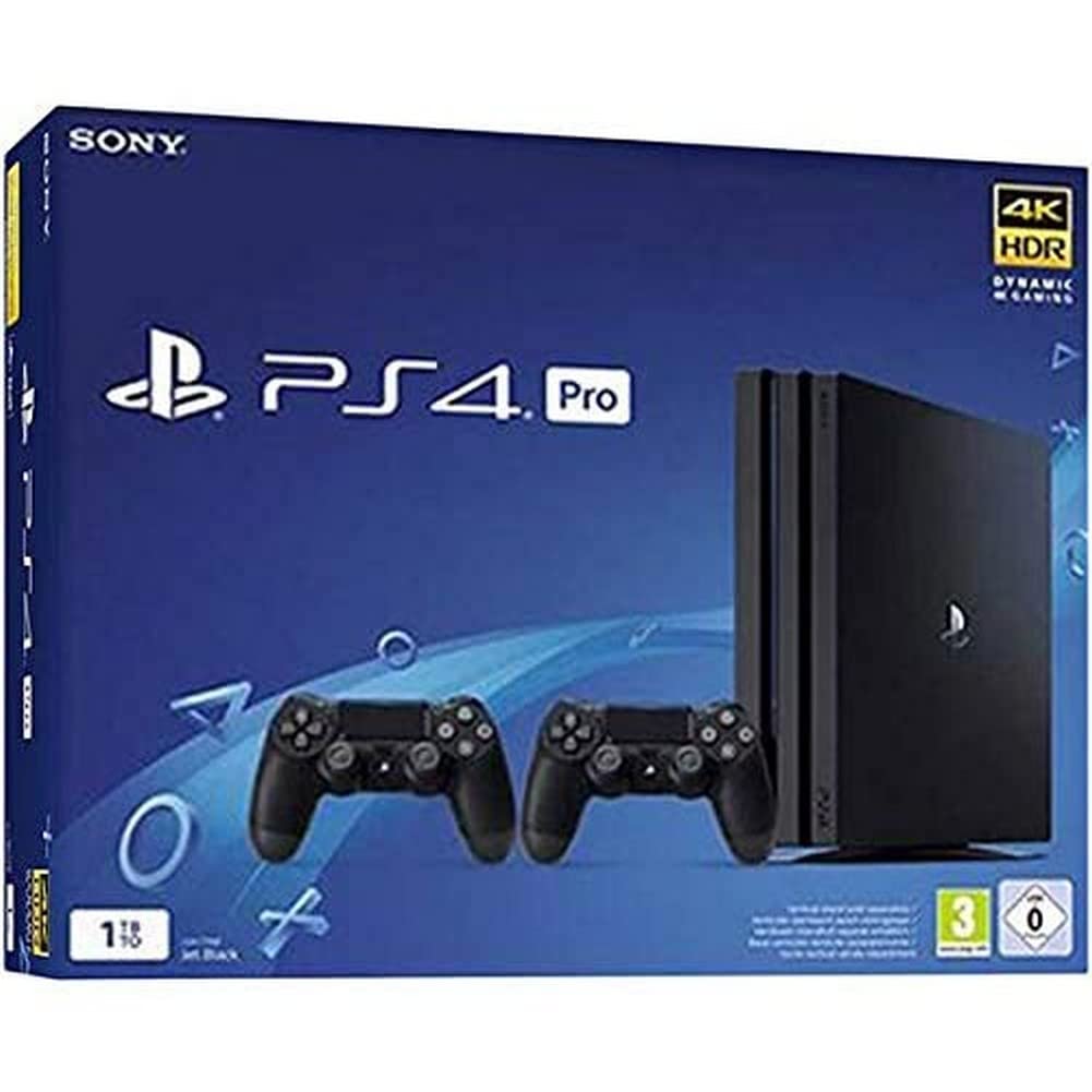 Sony Playstation 4 PS4 Pro 1 TB-Konsole + 2. DualShock-Controller 4 Angebot bei HelloDeals