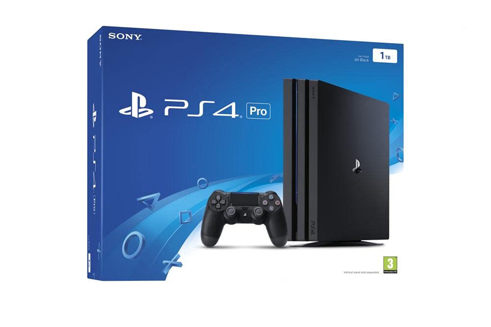 Sony Playstation 4 Pro - 1 TB - Schwarz (Generalüberholt) mit 1 Wireless Controller Angebot bei HelloDeals