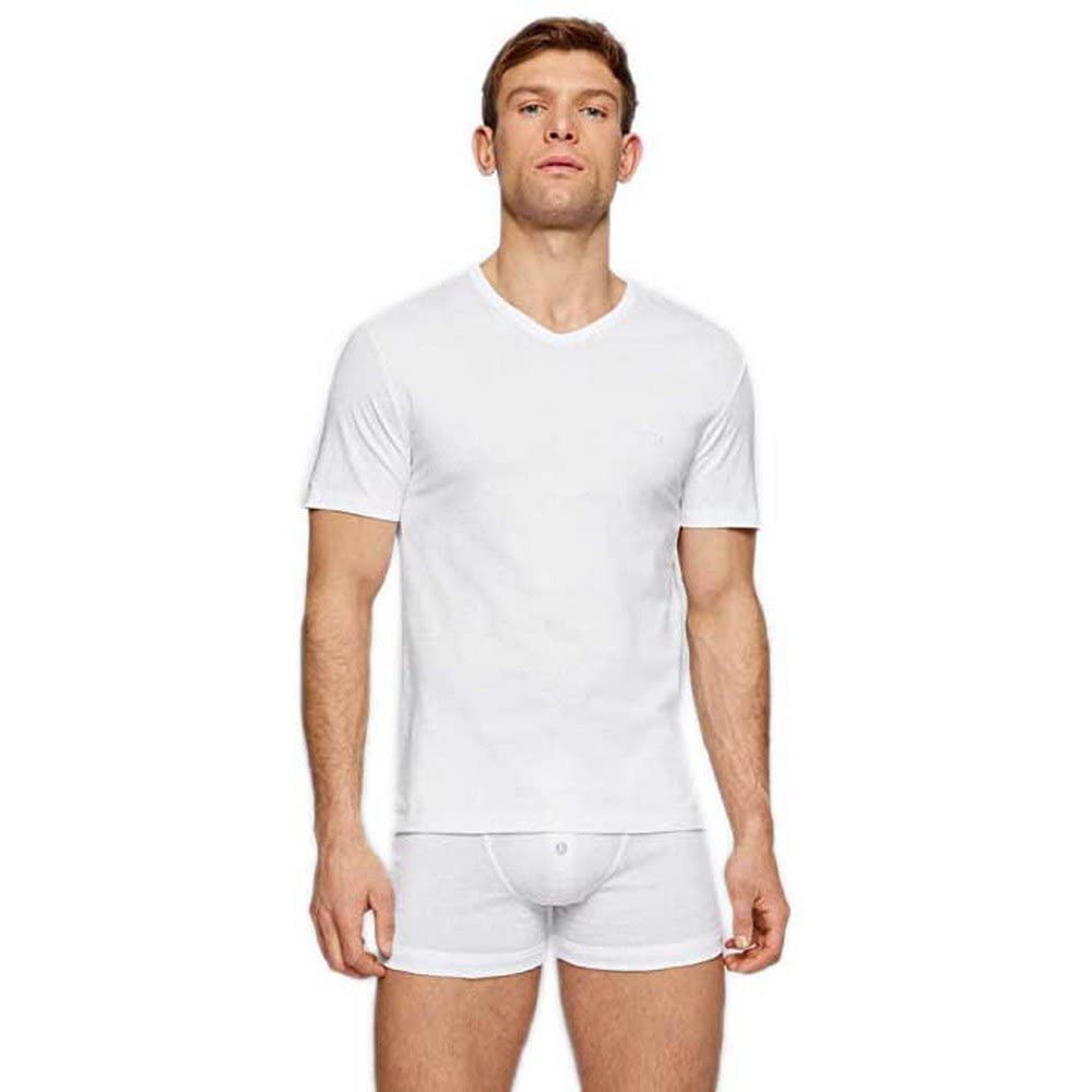 BOSS Herren T-Shirt Vn 3p Co T-Shirt (3er Pack) XL New White Angebot bei HelloDeals