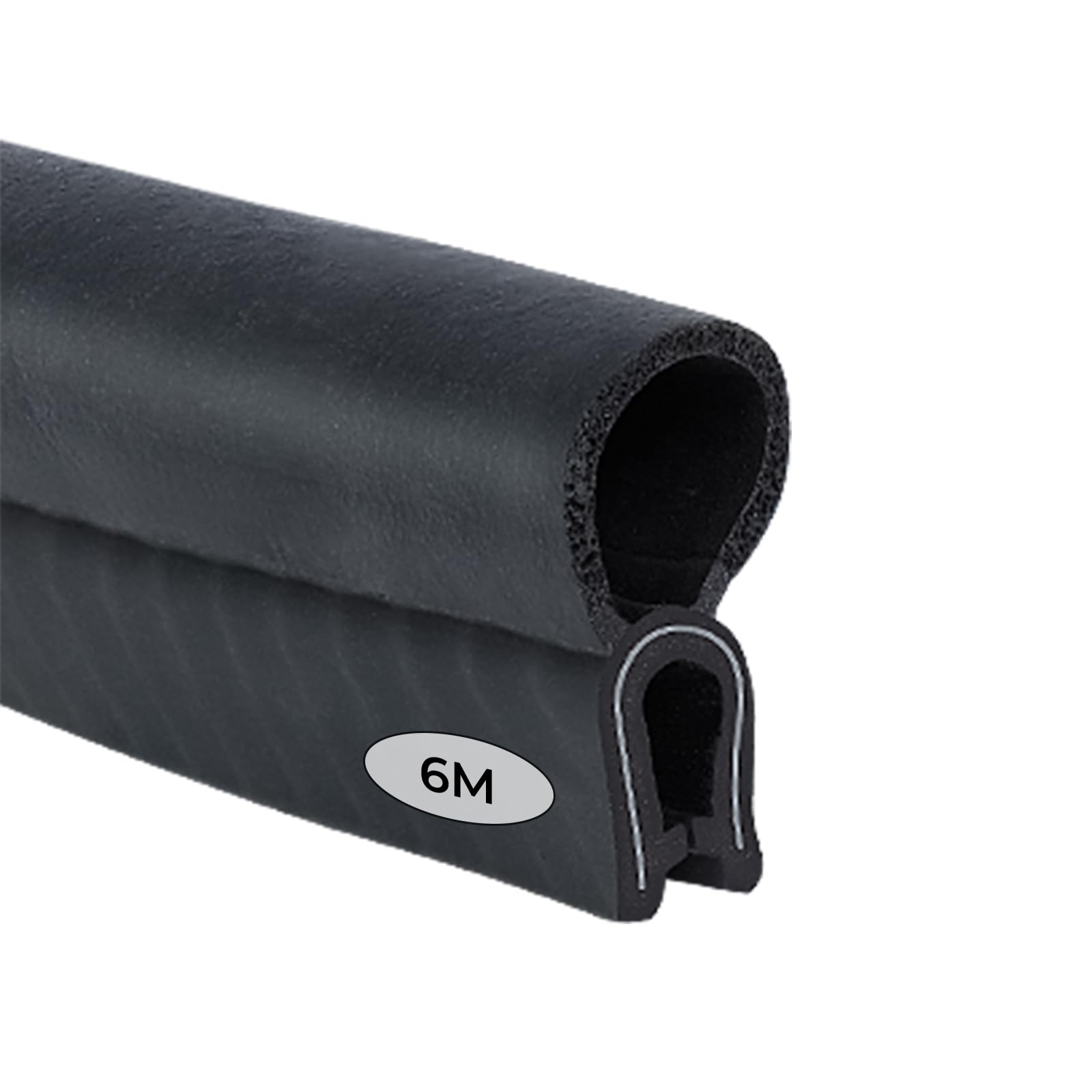 SDLDEER Auto Türdichtung, 6 Meter Universelle Gummidichtung, Auto Kofferraumdichtung Dichtungsprofil für Autos Wohnmobile, LKWs 6m Angebot bei HelloDeals