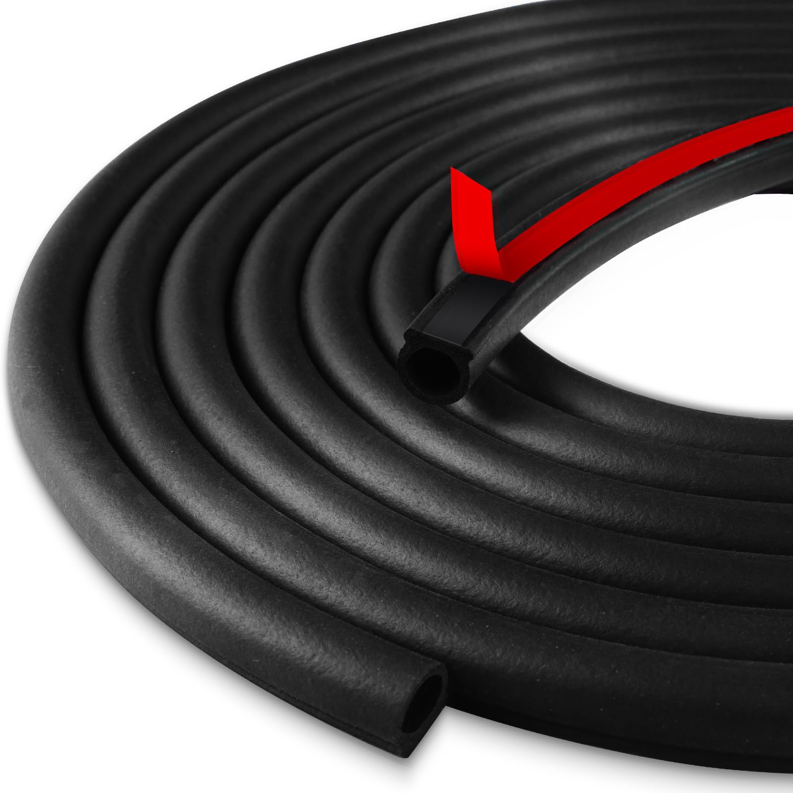 Universal Autotür Türdichtung Gummidichtung 12M AutotürTürdichtung Gummiprofil Türdichtung Autotür Kantenschutz D-förmig Autotür Dichtungsstreifen Angebot bei HelloDeals