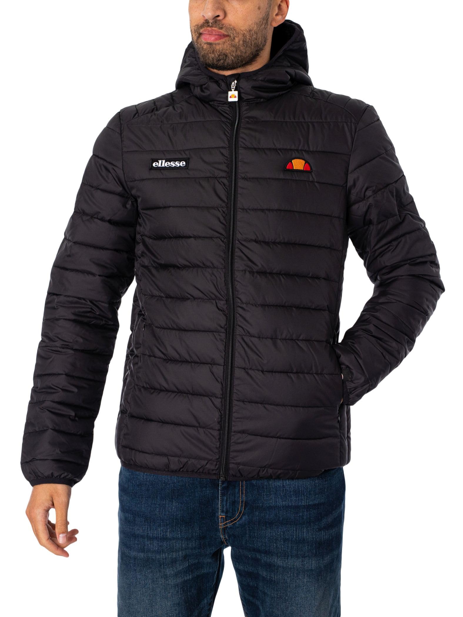 Ellesse Herren Lombardei Gepolsterte Jacke, Navy Angebot bei HelloDeals