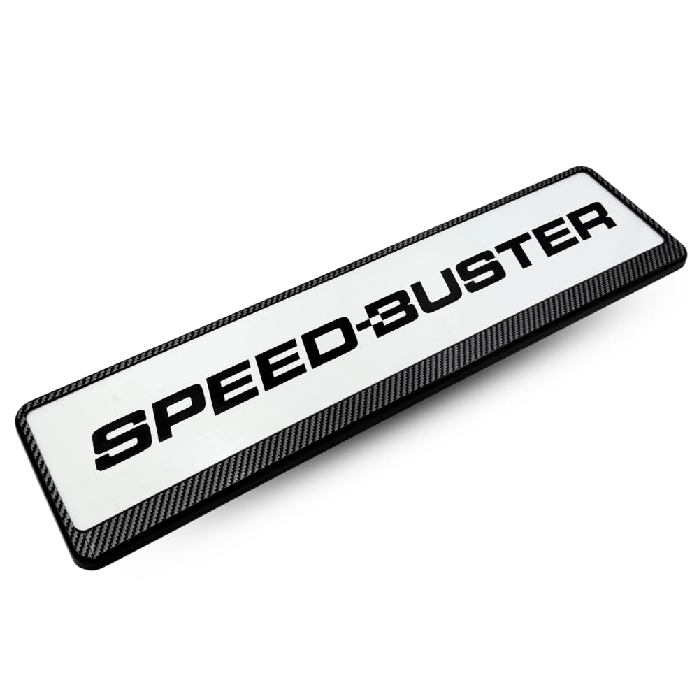 Kennzeichenhalter 2 Stück Carbon Nummernschild Halterung Auto Kennzeichen Halter PKW Carbonoptik Set gleichbleibender Autokennzeichen Rahmen Angebot bei HelloDeals