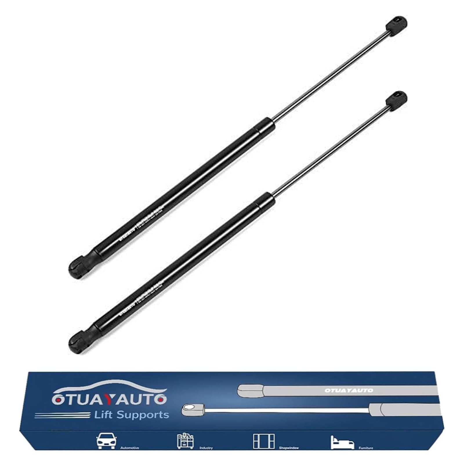 Gasfeder Heckklappe Kompatibel mit Octavia 1Z 2004-2013, OTUAYAUTO 2 Stück Heckklappendämpfer und Kugelzapfen 1Z9827550 Angebot bei HelloDeals