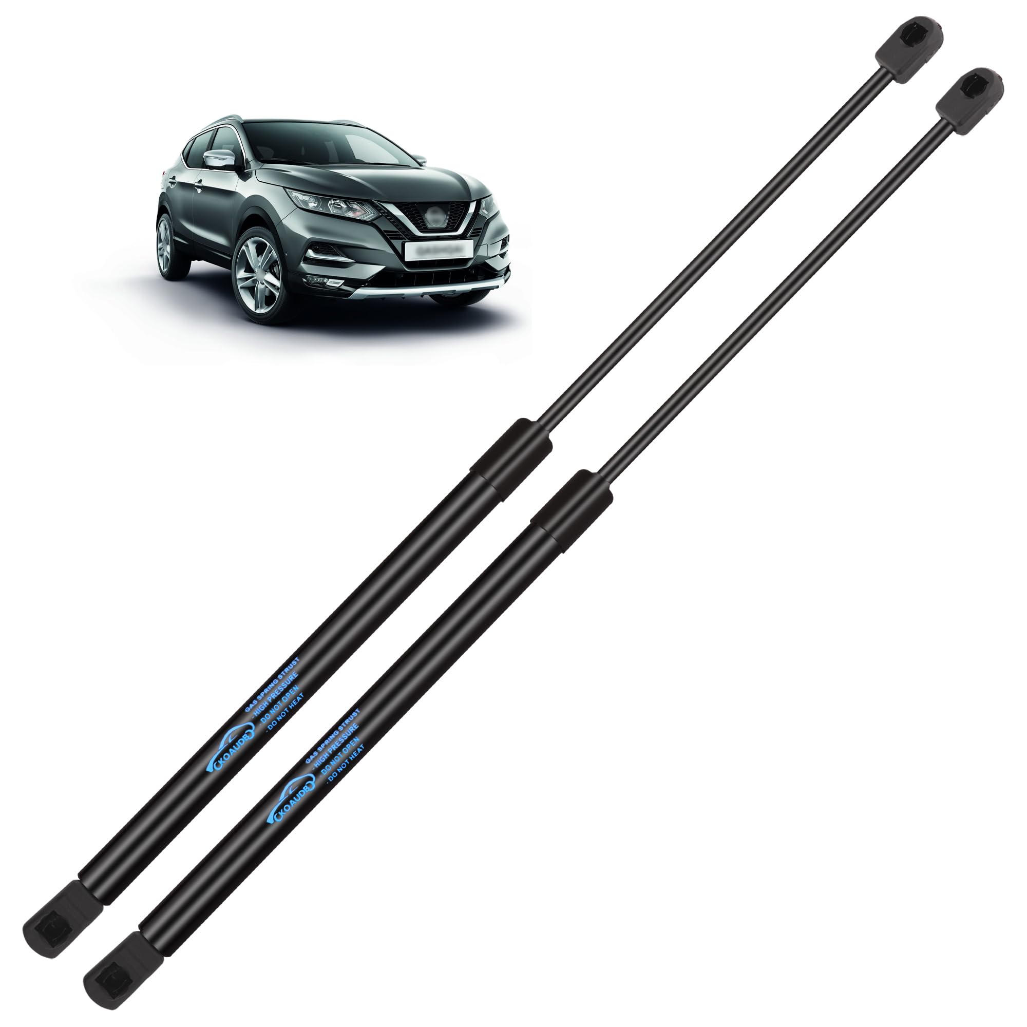 Koaudb 2x Heckklappendämpfer für Nissan Qashqai II (J11) 2013-2019 Kofferraum Dämpfer Gasdruckdämpfer Gasfeder Heckklappe Schwarz Gasfeder Dämpfer Replace für #904504EA0A,904504EA1A Angebot bei HelloDeals