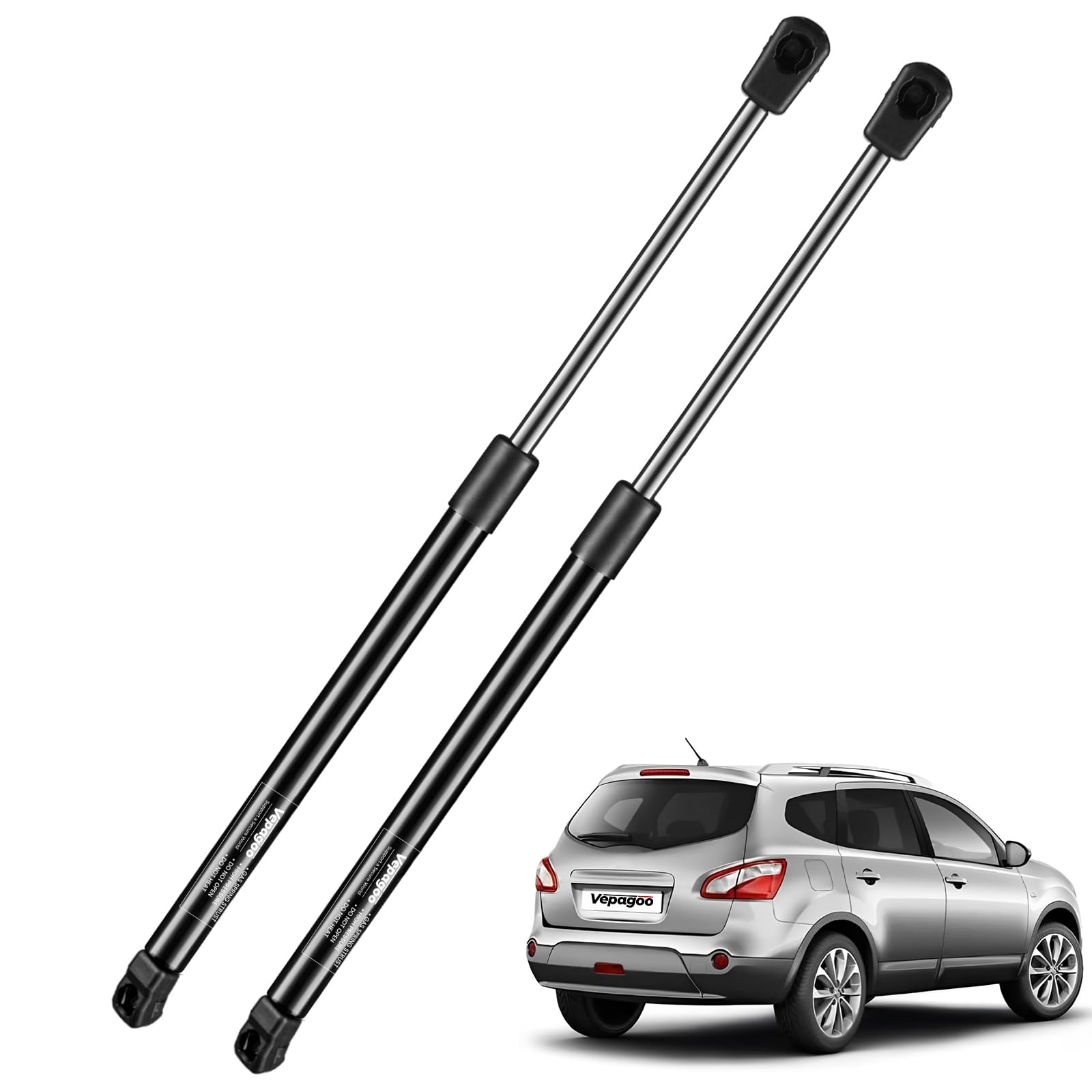 Vepagoo Heckklappendämpfer Gasdruckfedern für Qashqai II J11_ Alle Motoren SUV 2013-2019 kofferraum dämpfer OEM-Teilenummer: #904504EA0A, Original- Gasfeder– 2 Stück für Qashqai II J11 2013-2019 Angebot bei HelloDeals
