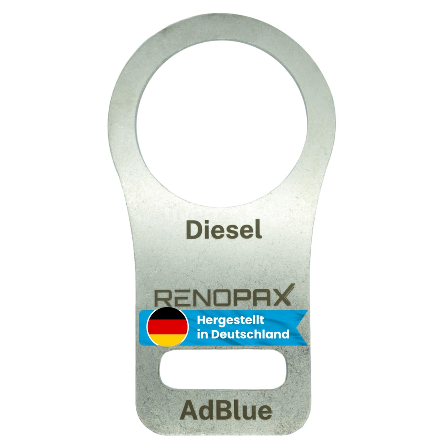 RENOPAX AdBlue Verschluss Sicherung aus Edelstahl an Kastenwagen (Ducato, Jumper, Boxer) Adblue Tank Deckel Angebot bei HelloDeals