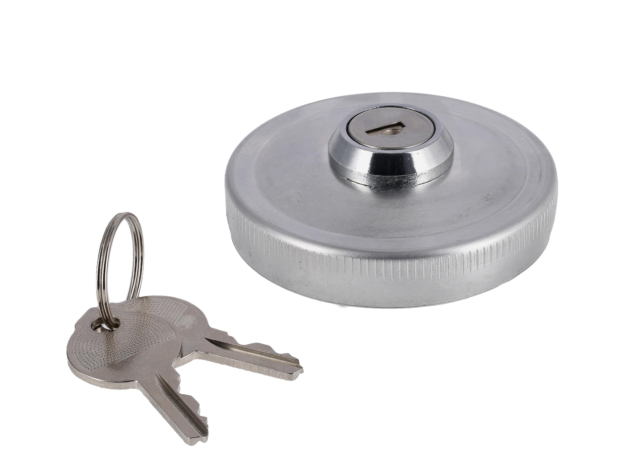 Tankdeckel mit Schloss Ø40mm, Aluminium poliert - Simson S50, S51, SR50, SR80, KR51 Schwalbe, SR4 Vogelserie - IWL Angebot bei HelloDeals