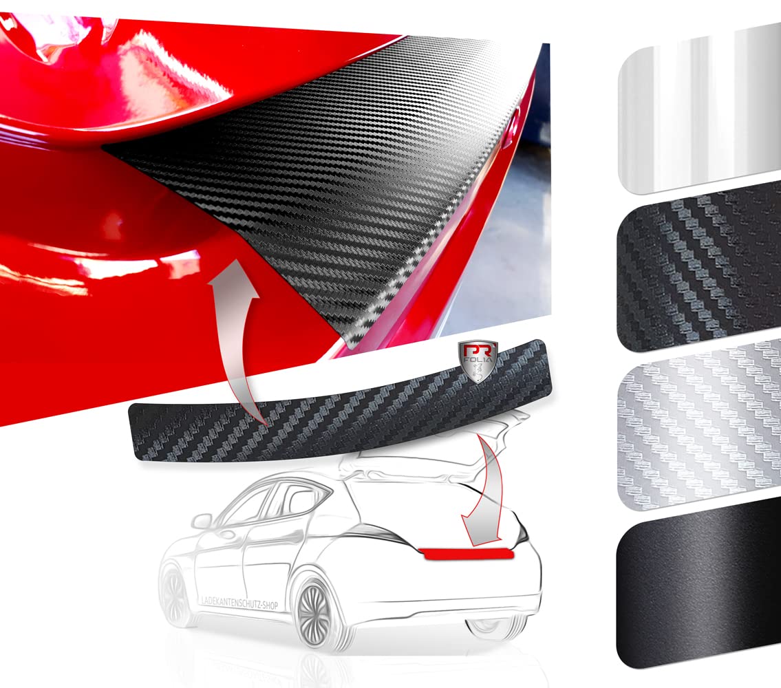 PR-Folia Ladekantenschutz Folie für VW Passat Variant Typ B6 / 3C ab Bj. 2005-2010 - Schutzfolie Stoßstangenschutz Autofolie CARBON 54) für VW Passat Variant Typ B6 / 3C ab Bj. 20… Carbon schwarz Angebot bei HelloDeals