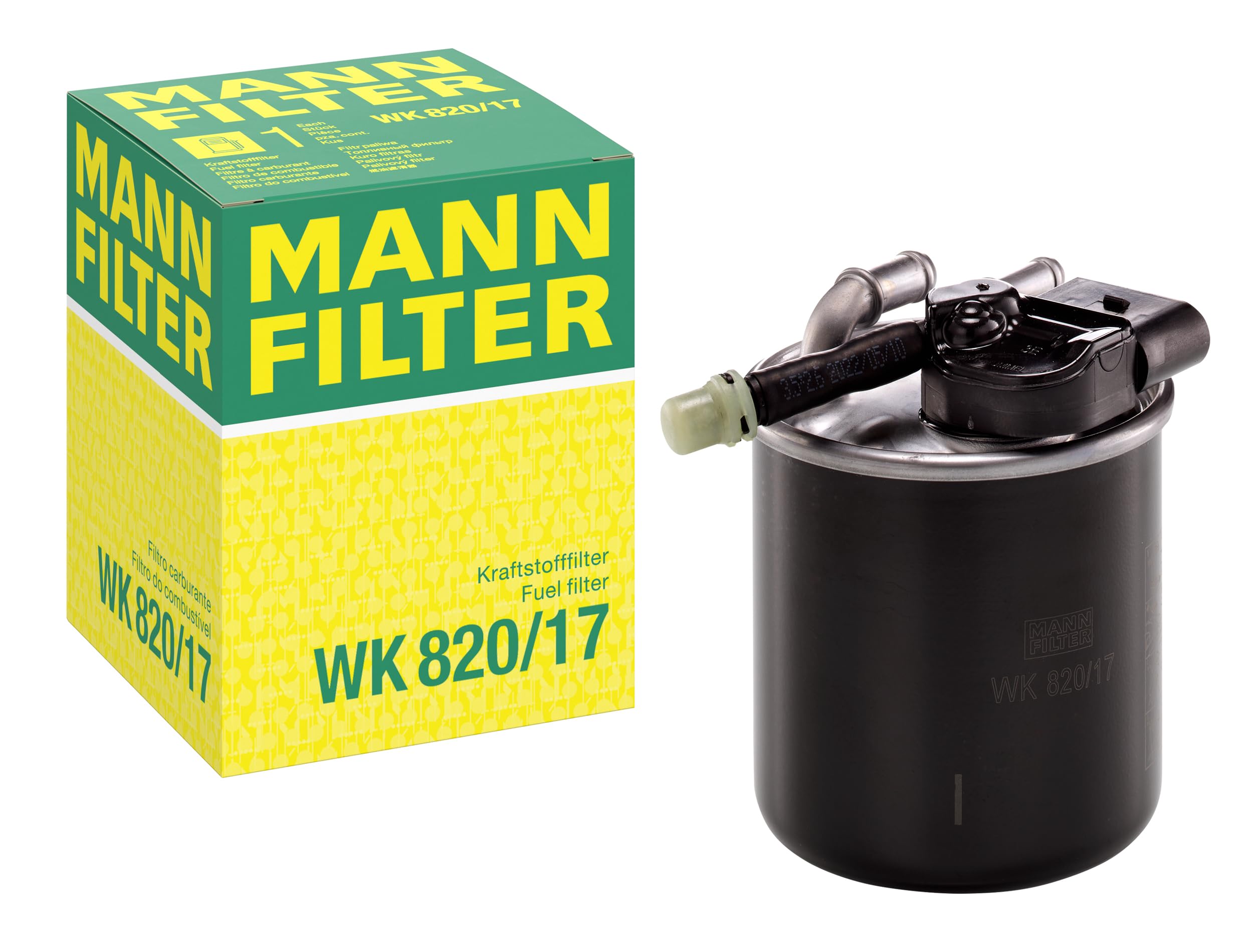 MANN-FILTER WK 820/17 Kraftstofffilter - Manitou, Mercedes-Benz Pkw & Transporter Angebot bei HelloDeals