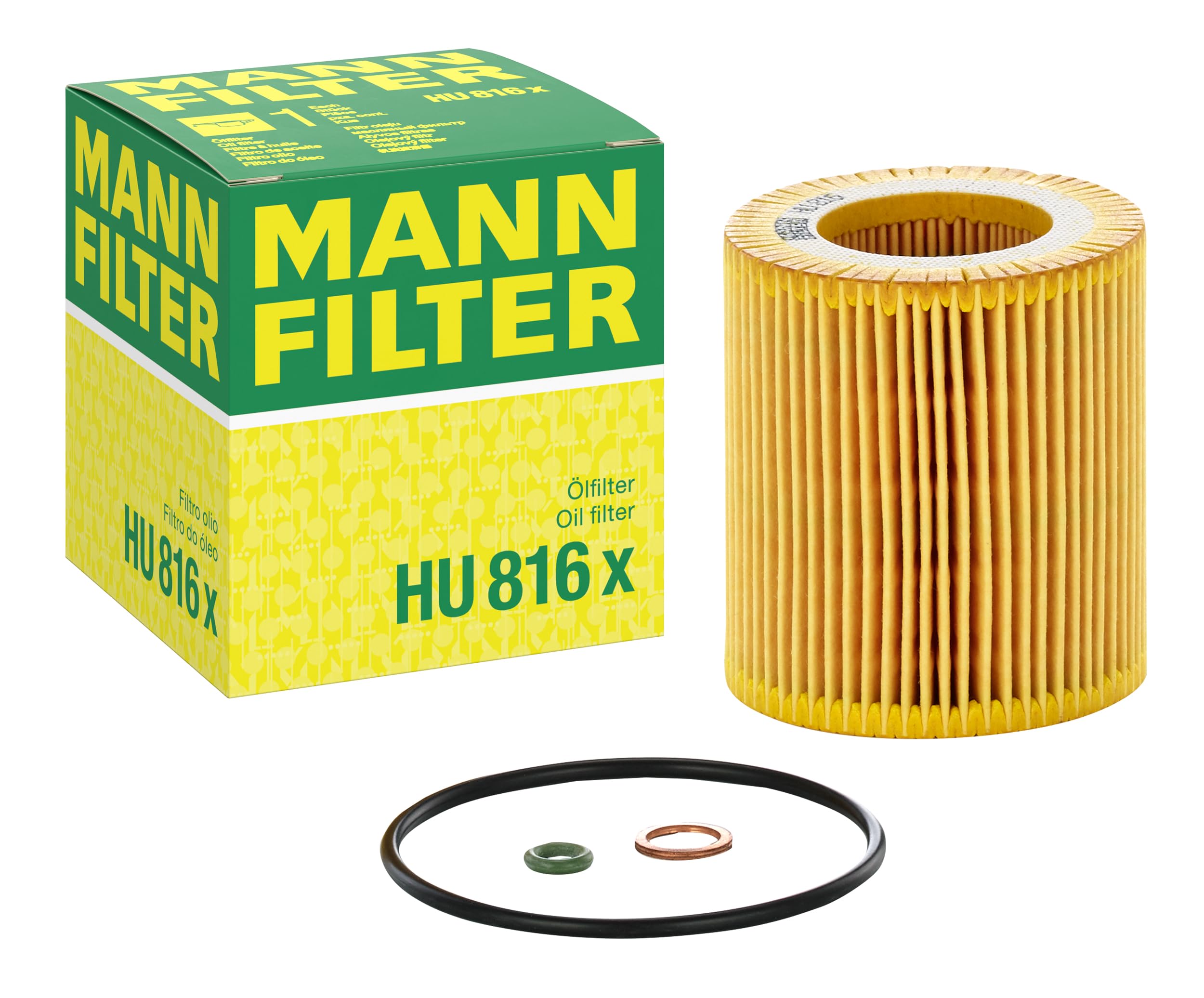 MANN-FILTER HU 816 x Ölfilter - für Pkw + Transporter Angebot bei HelloDeals